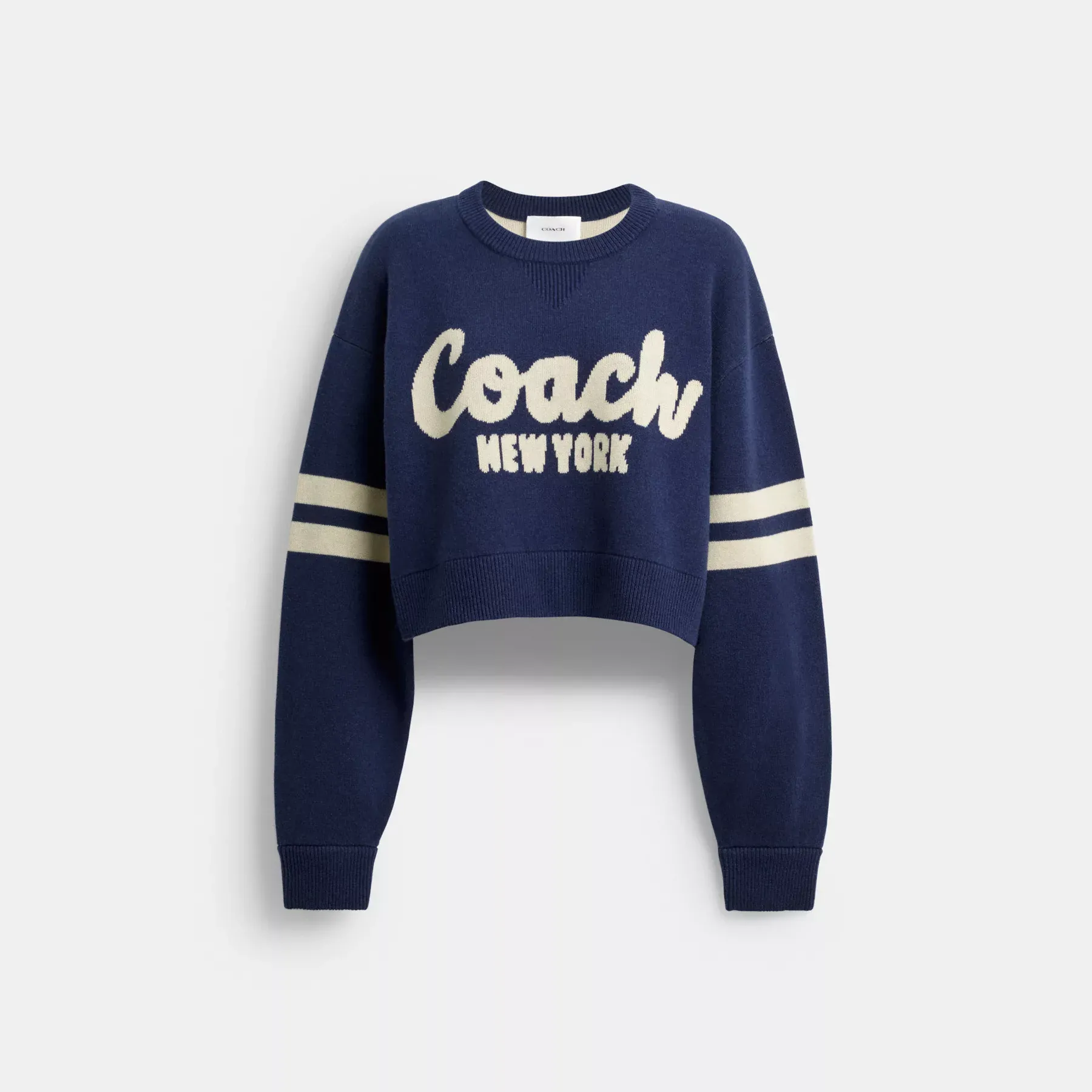 COACH Kurzer Coach-Pullover Marine