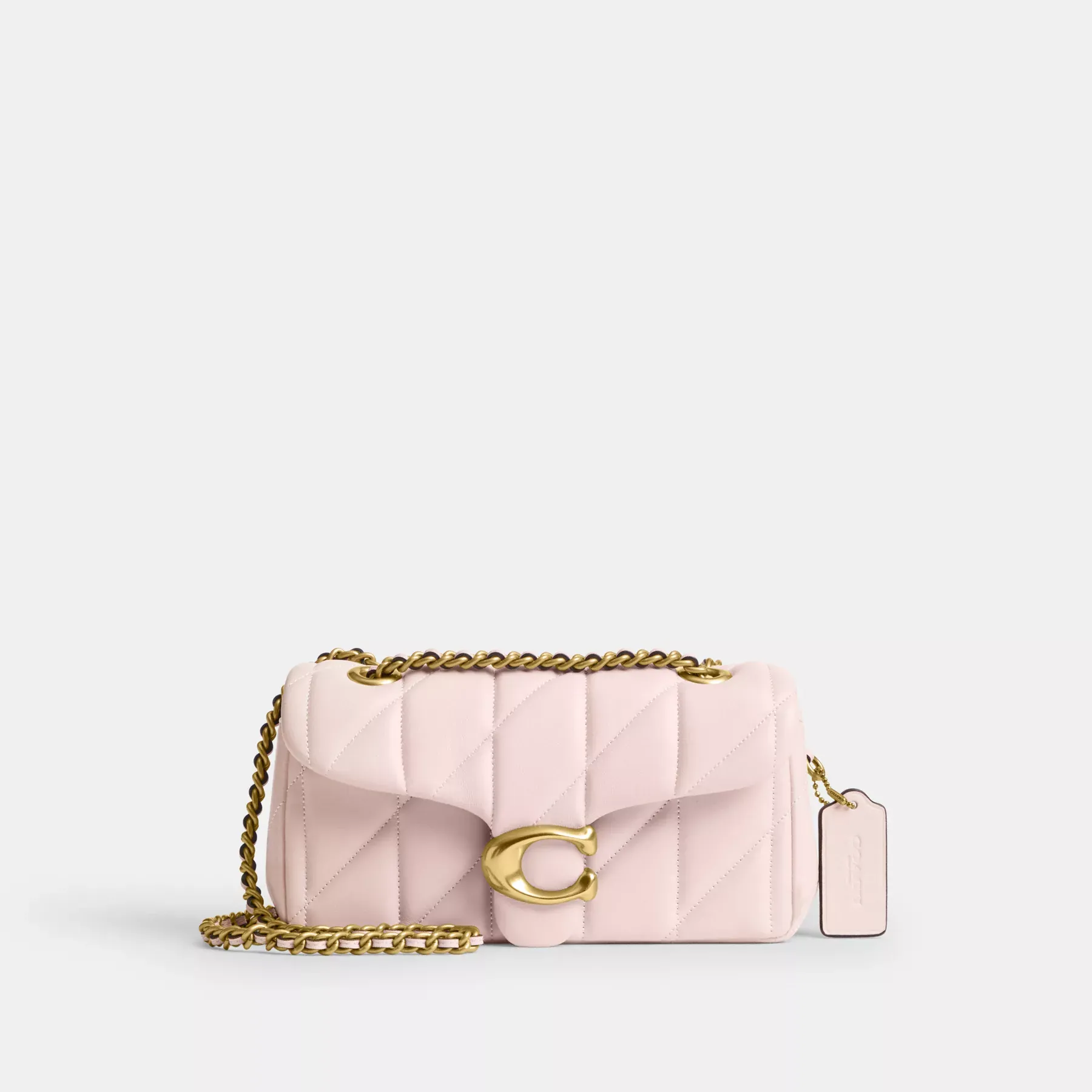 COACH Tabby Schultertasche 20 mit Kissensteppung B4/Rouge