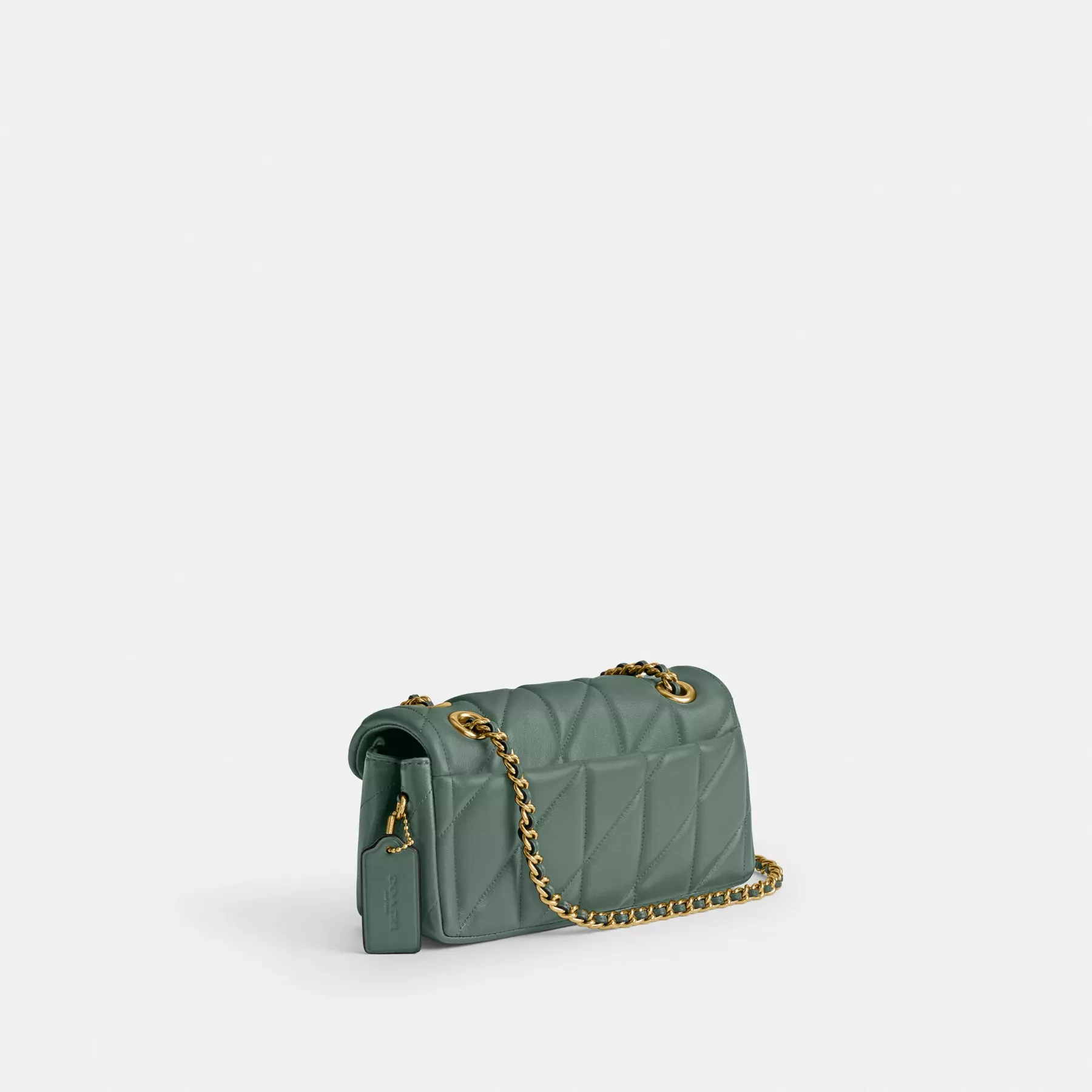 COACH Tabby Schultertasche 20 mit Kissensteppung B4/Salbei