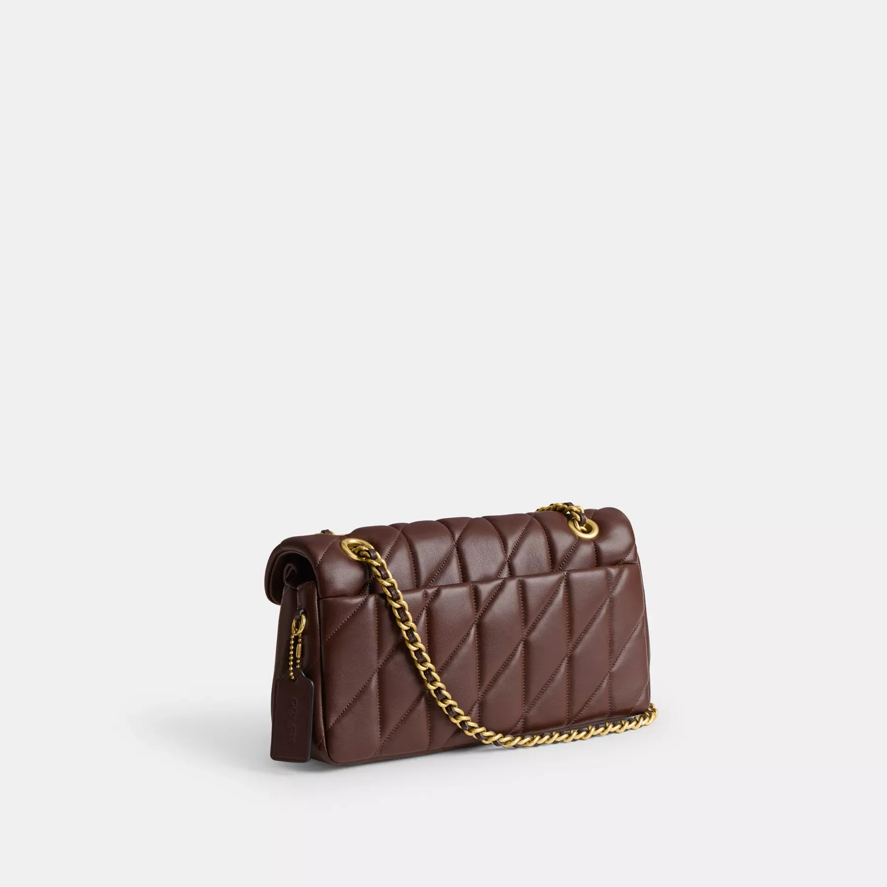 COACH Tabby Schultertasche 26 mit Kissensteppung Ahorn