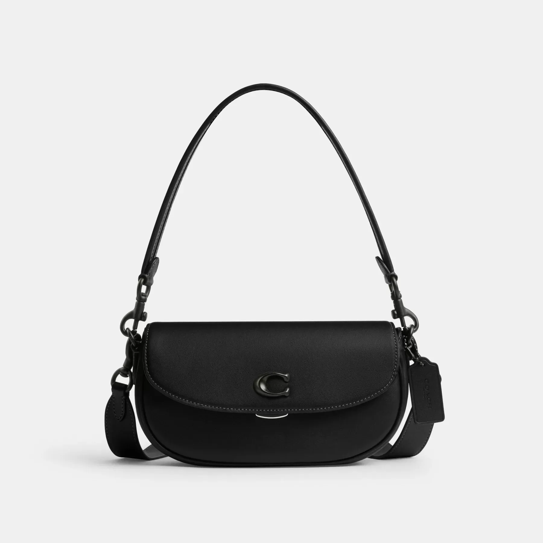 COACH Emmy Satteltasche 23 Schwarz