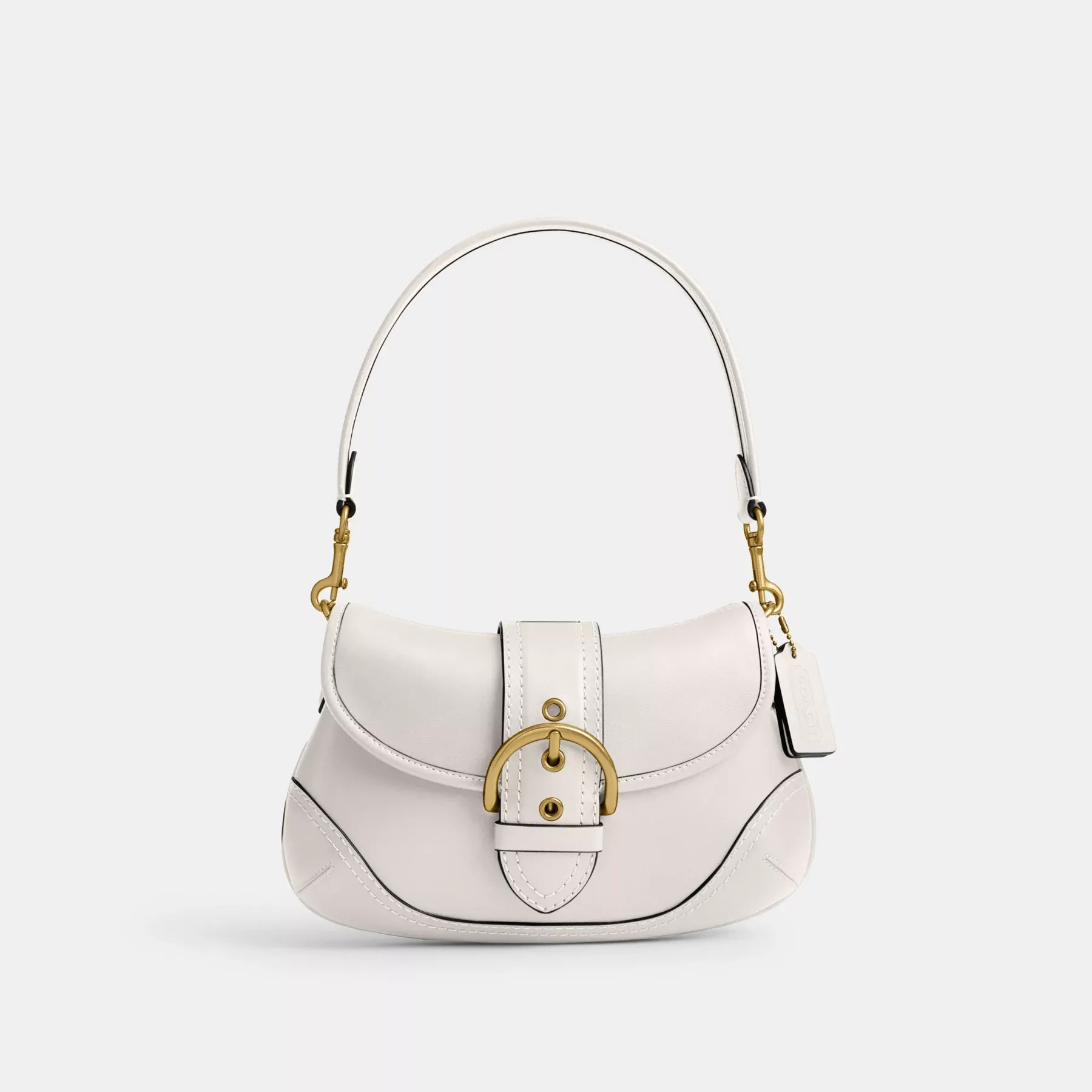 COACH Soho-Tasche aus regenerativem Leder Kreide