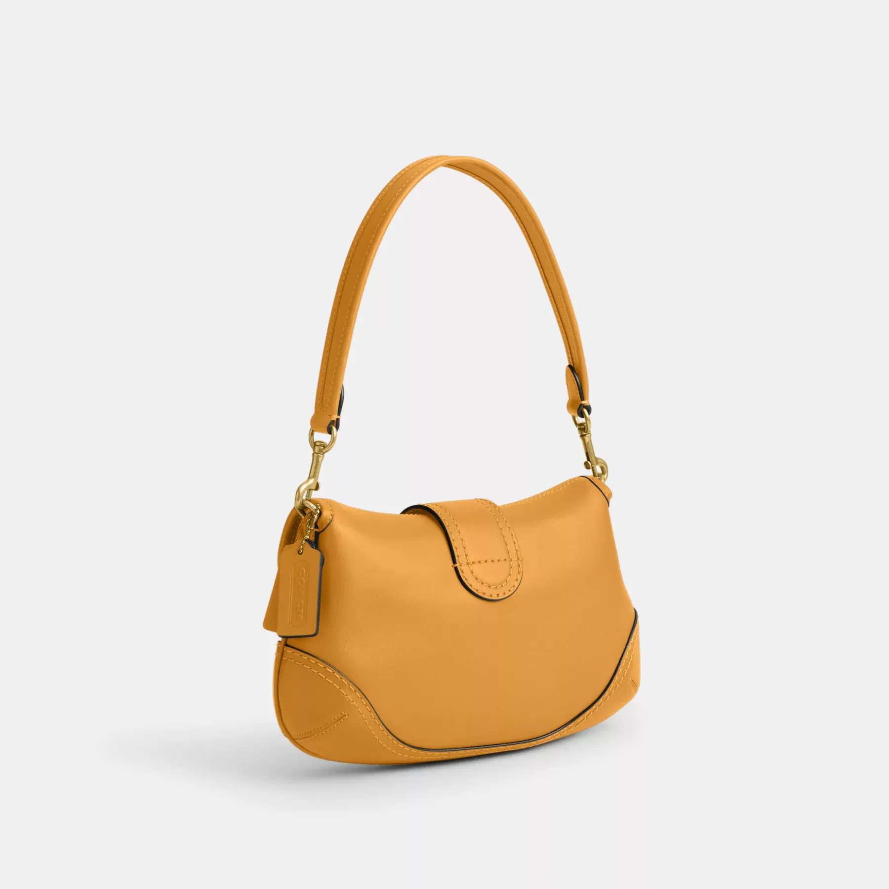 COACH Soho-Tasche aus regenerativem Leder Senfgelb