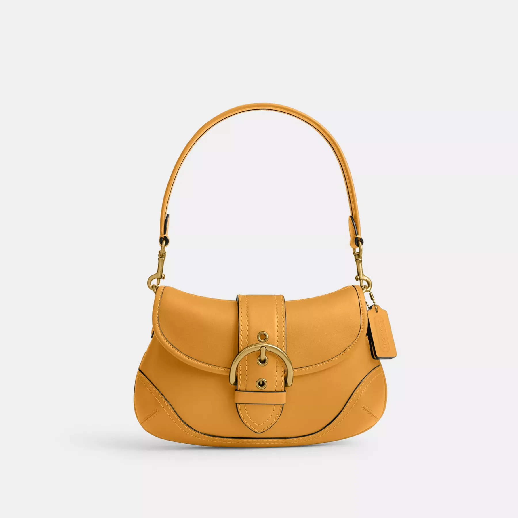 COACH Soho-Tasche aus regenerativem Leder Senfgelb