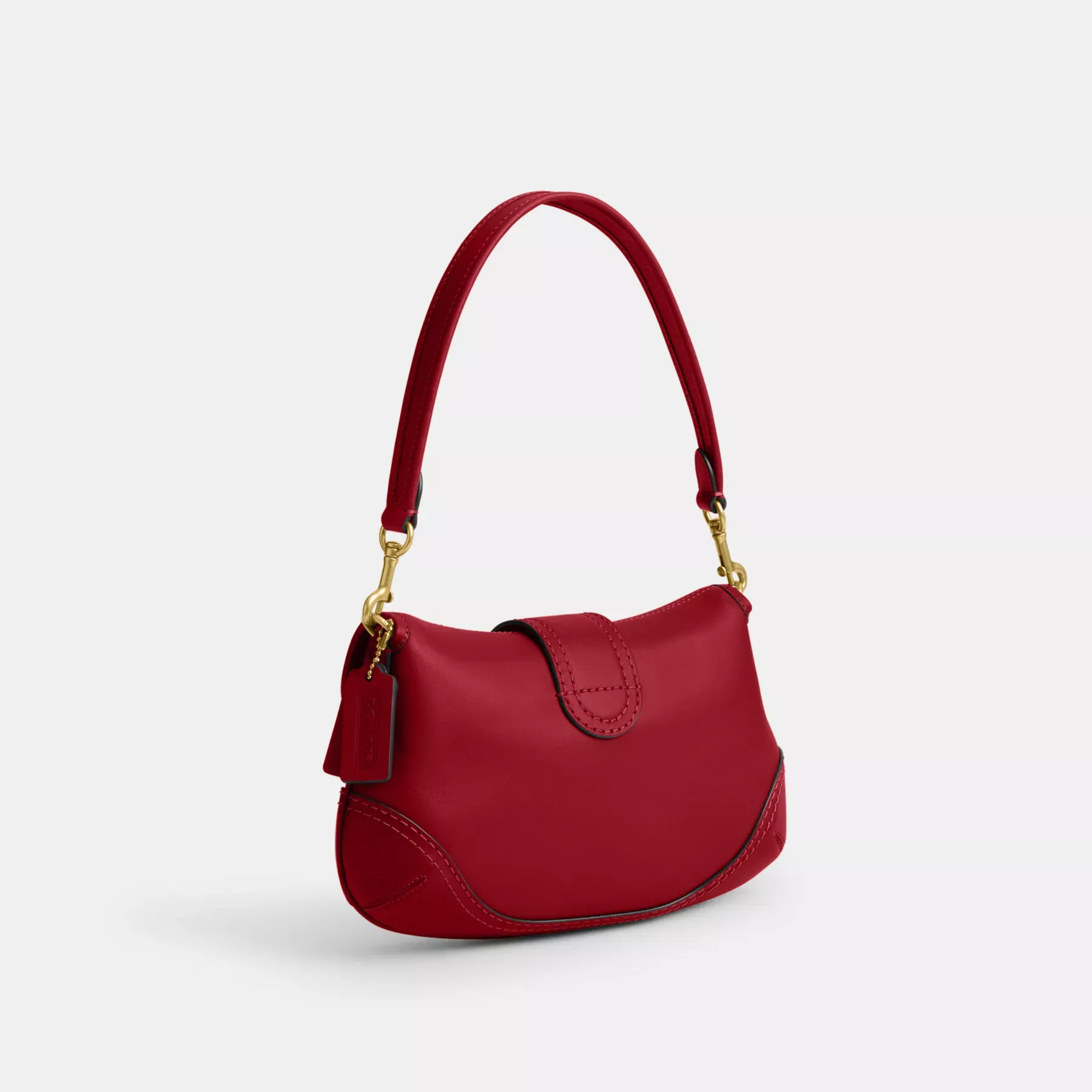 COACH Soho-Tasche aus regenerativem Leder Rubin