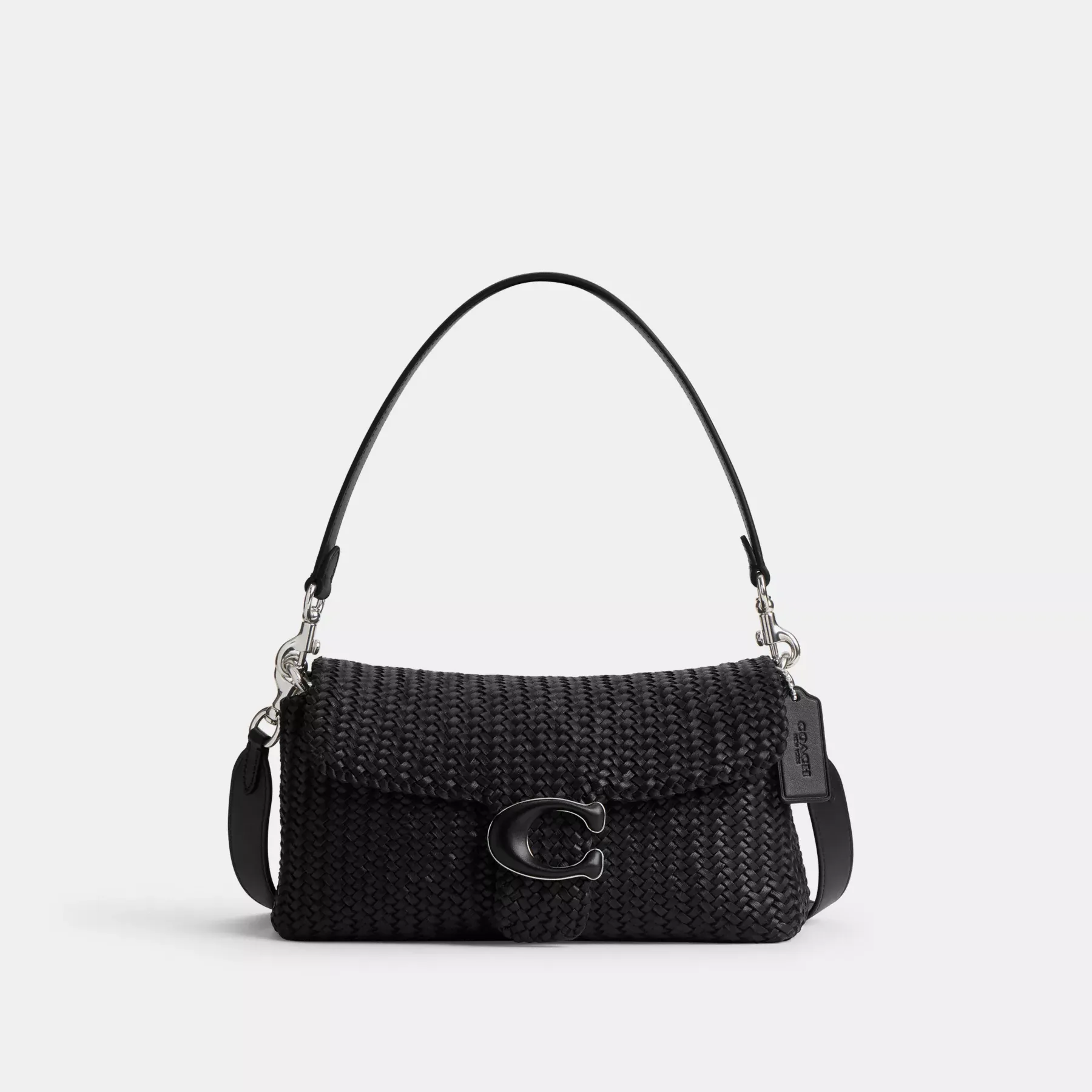 COACH Weiche Tabby-Umhängetasche Schwarz