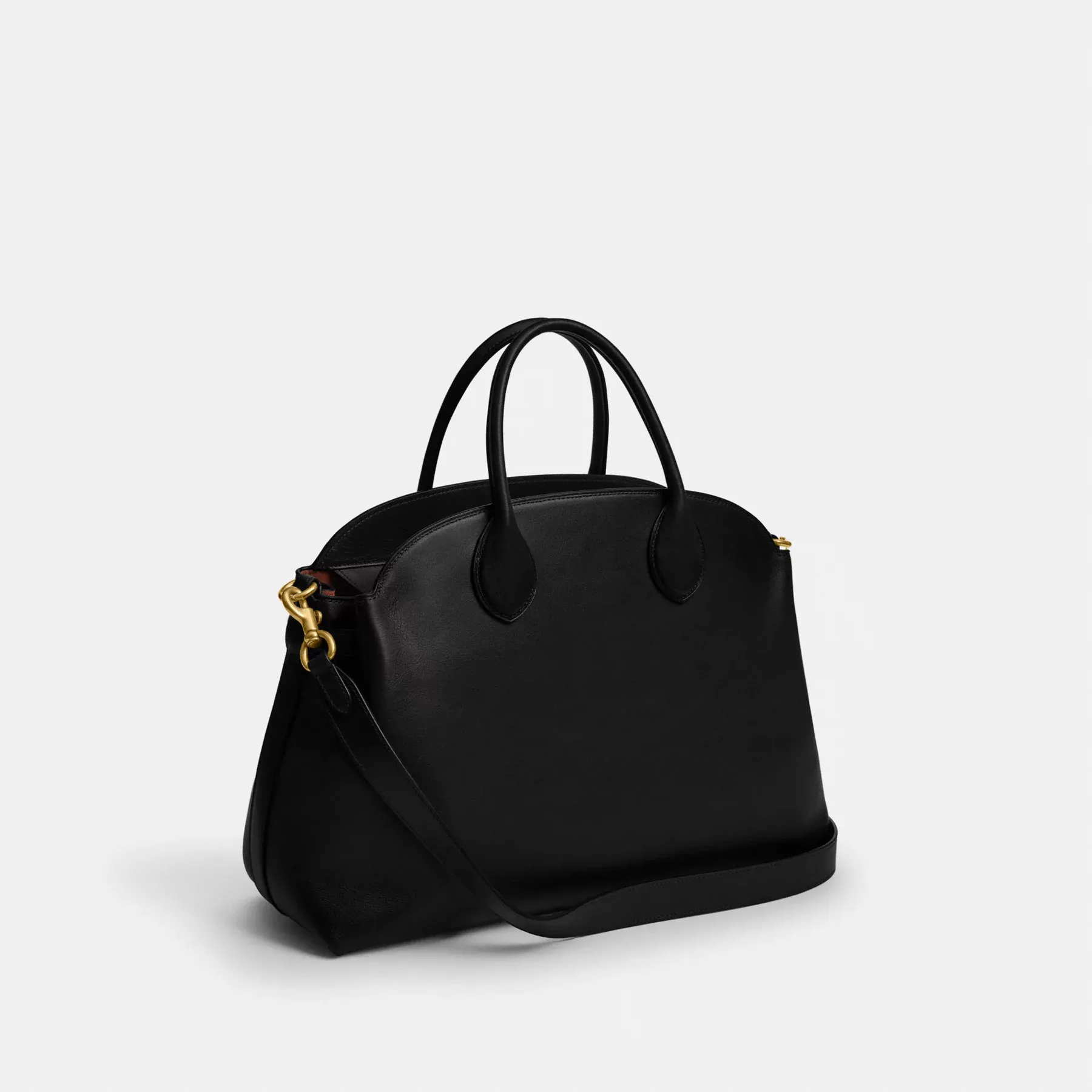 COACH Soft Empire Tragetasche 40 Schwarz