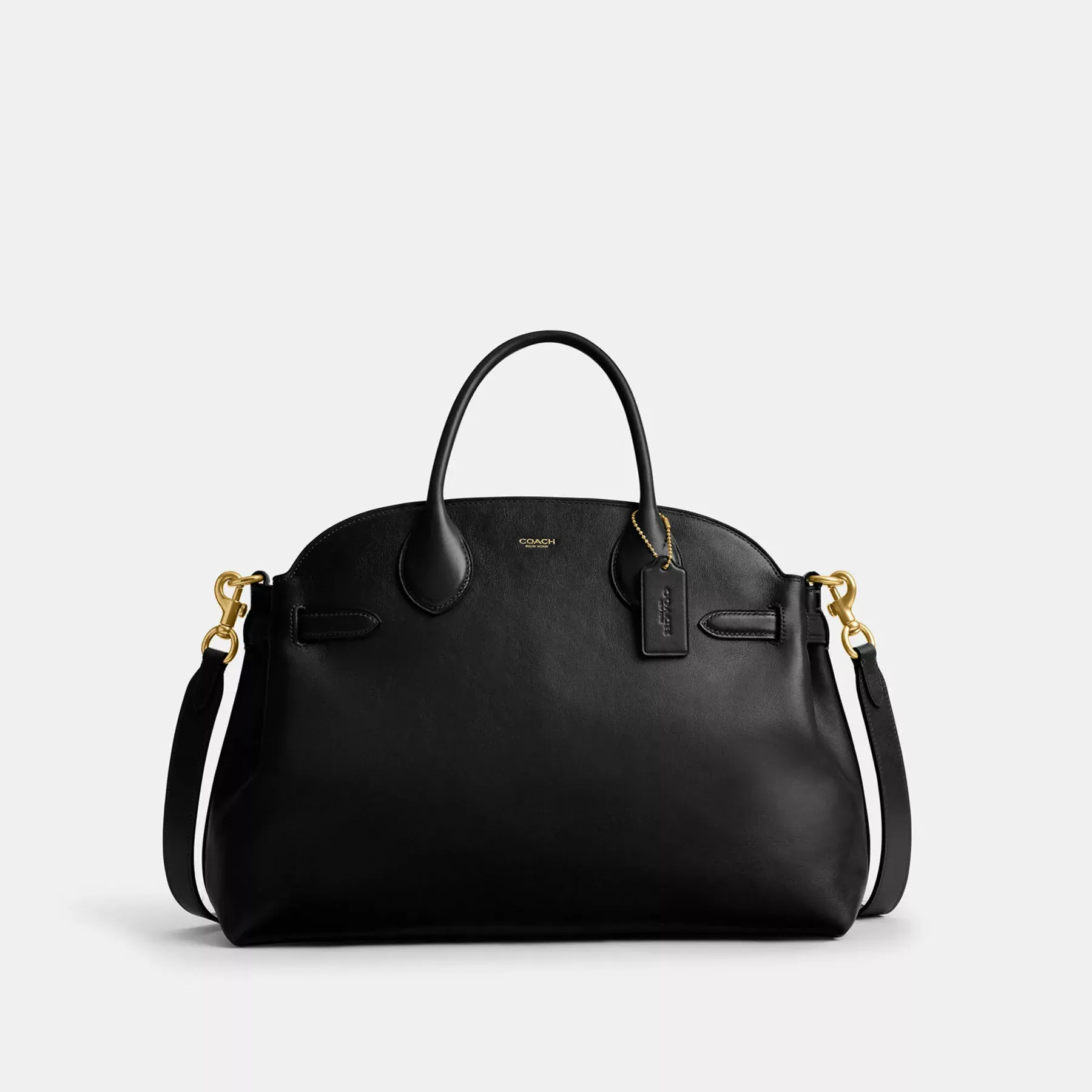COACH Soft Empire Tragetasche 40 Schwarz