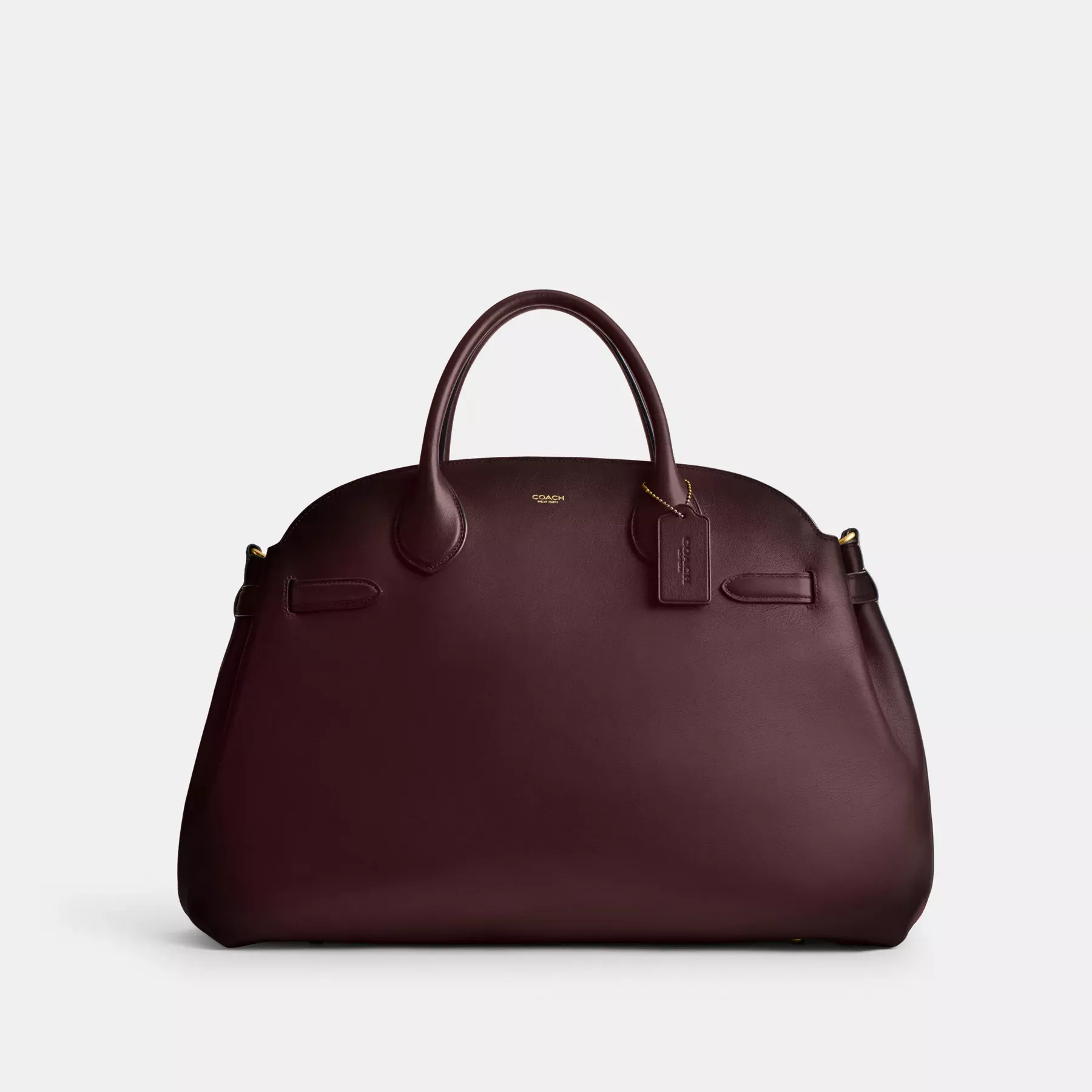 COACH Weiche Empire-Tragetasche 48 Merlot