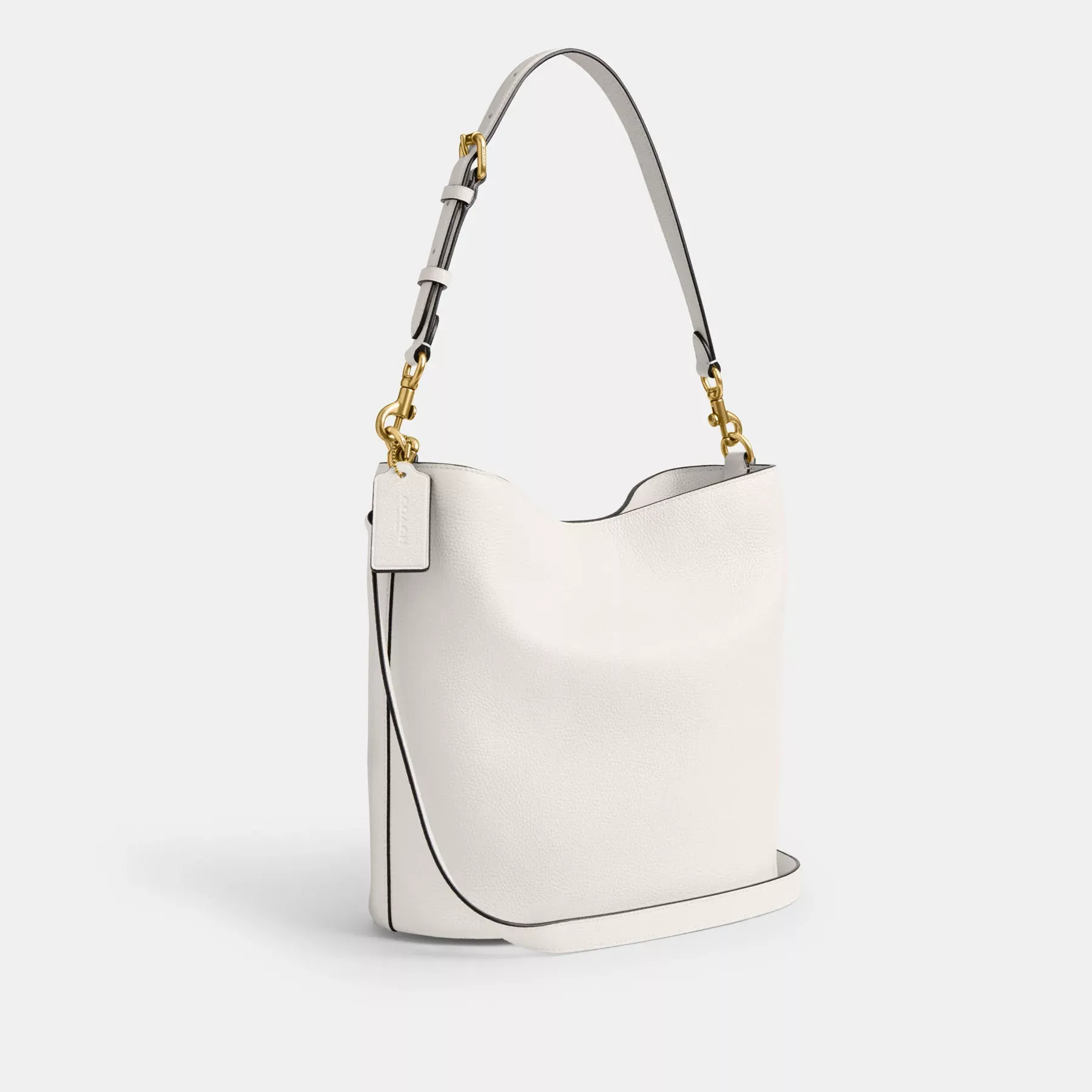 COACH Weiche Beuteltasche Willow Kreide