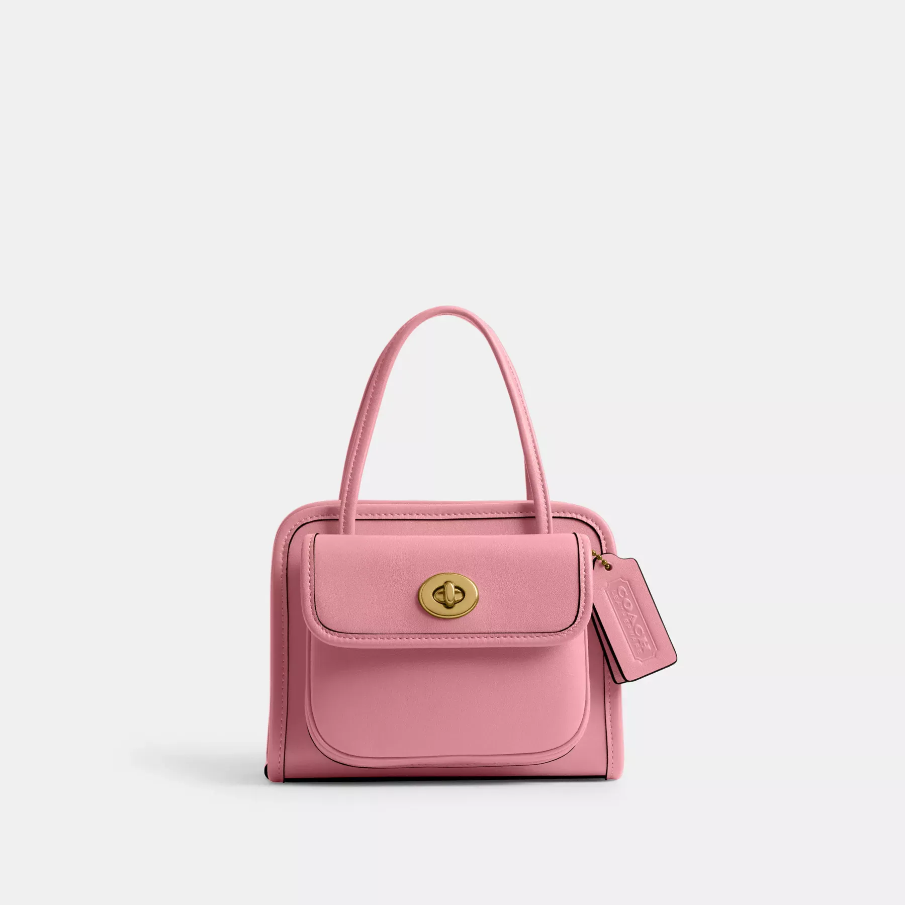 COACH Safari-Einkaufstasche Echtes Pink