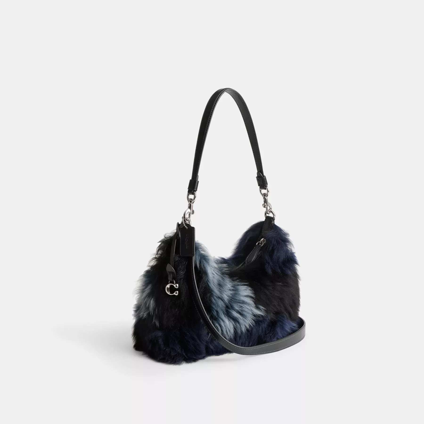 COACH Juliet Umhängetasche 25 mit Patchwork Blau Multi
