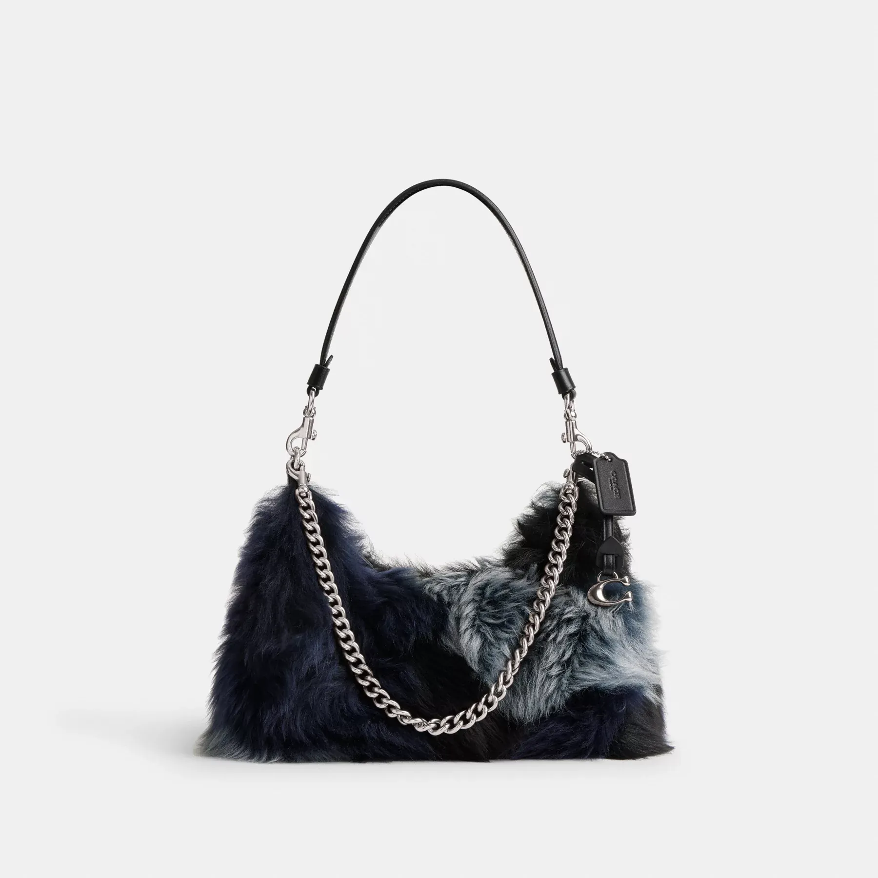 COACH Juliet Umhängetasche 25 mit Patchwork Blau Multi
