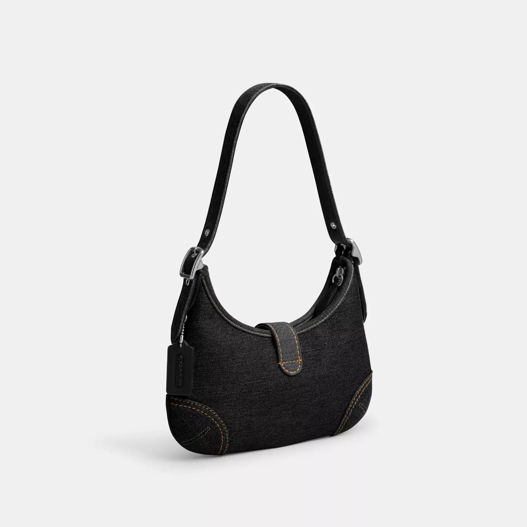 COACH Hamptons Hobo-Tasche Schwarz