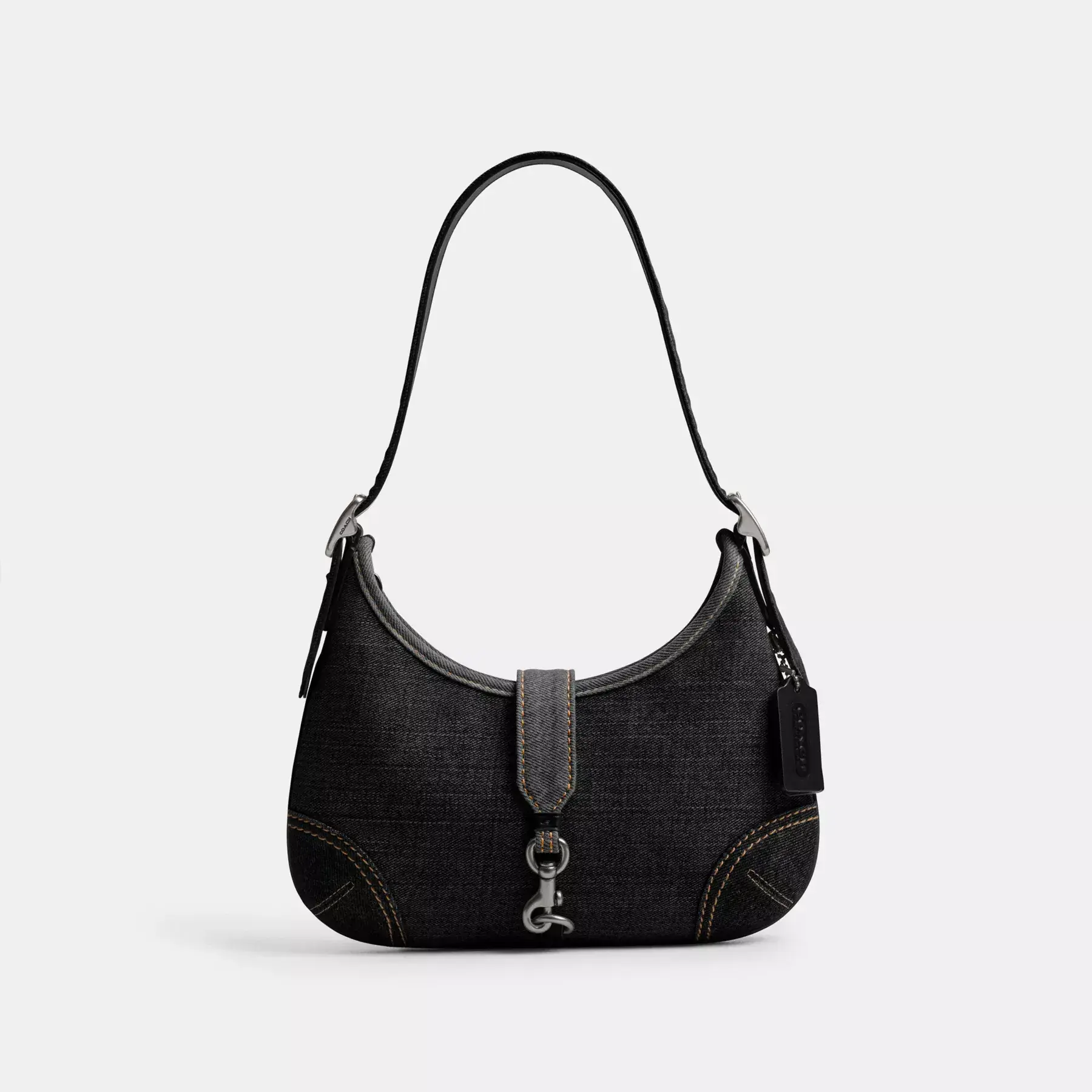 COACH Hamptons Hobo-Tasche Schwarz