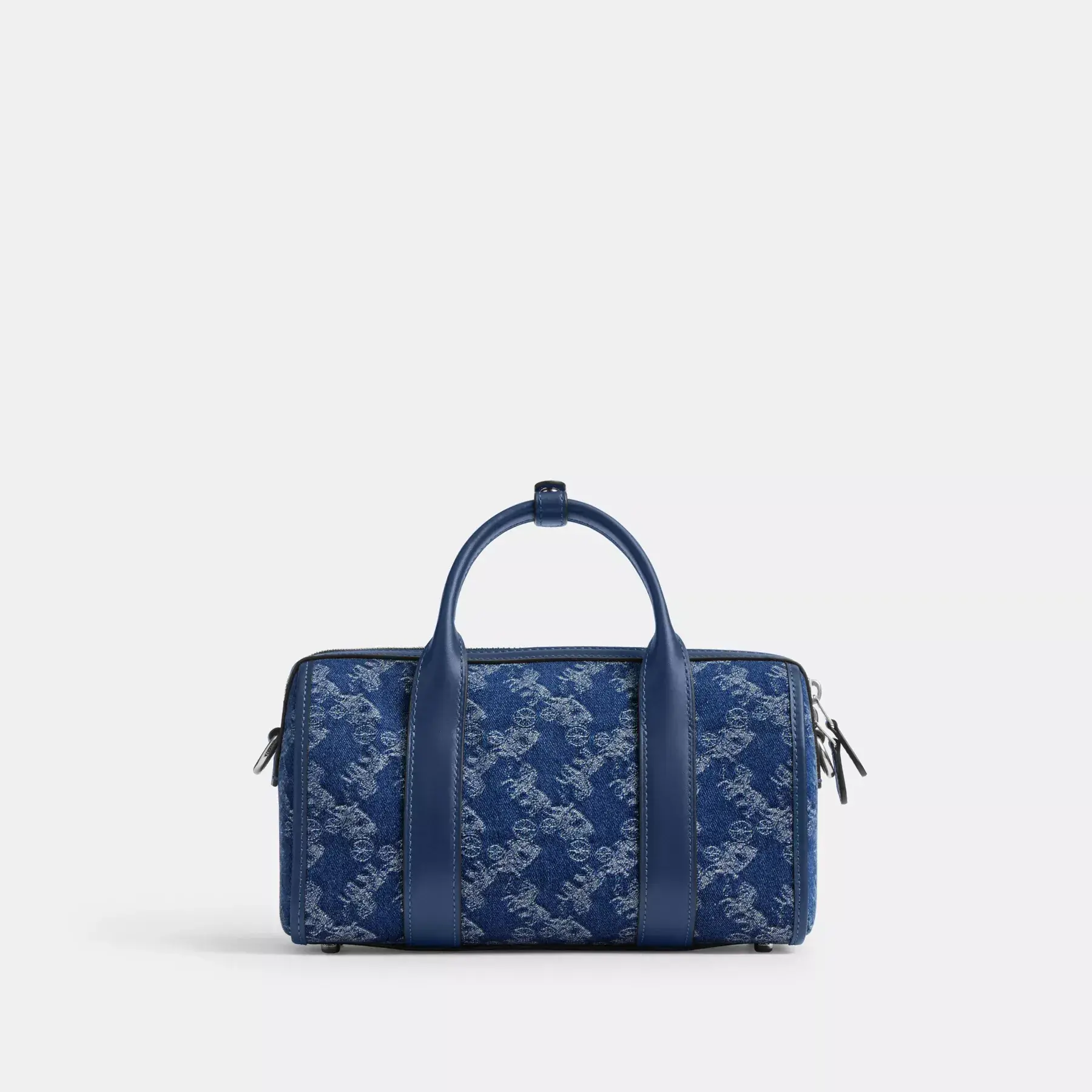 COACH Gotham Reisetasche 24 mit Pferdekutschen-Print Tiefblau