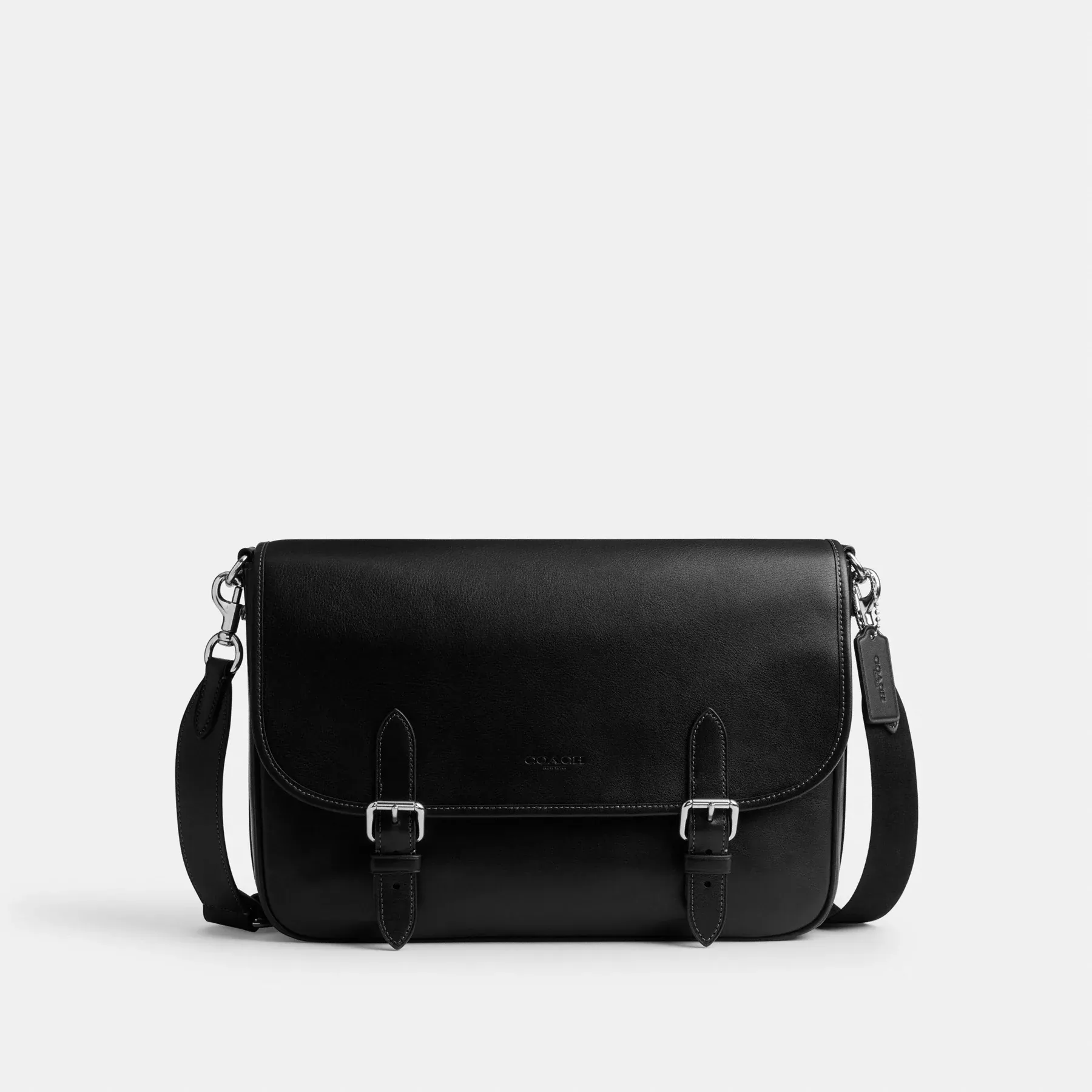 COACH Hitch Messenger Bag Schwarz