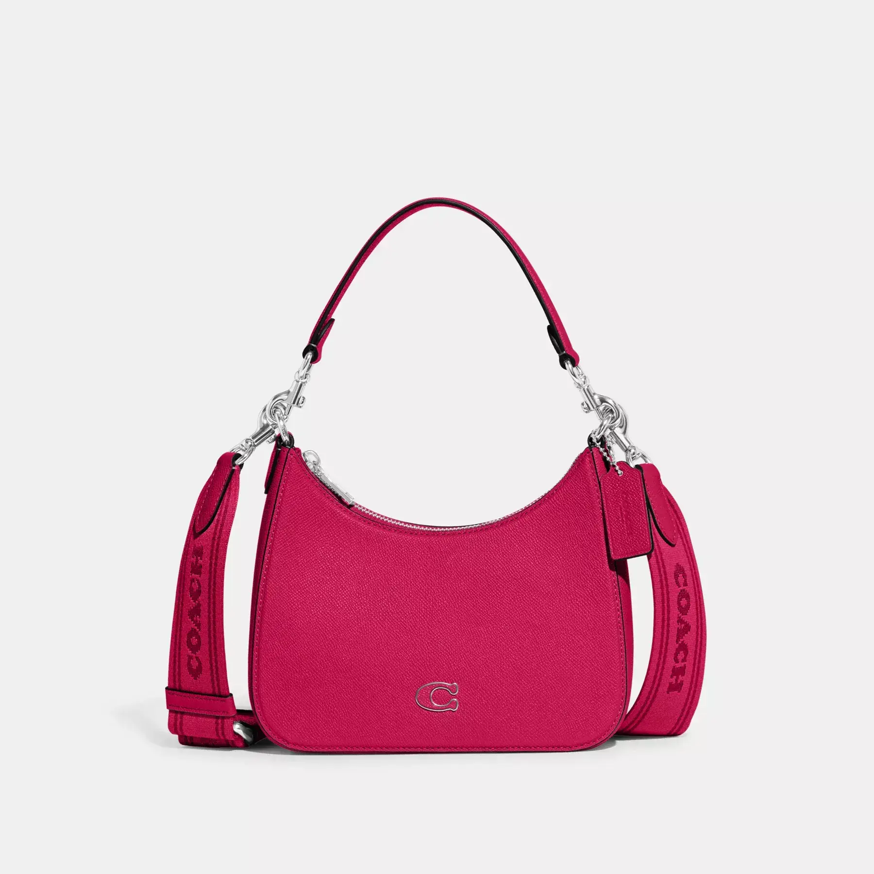 COACH Hobo-Umhängetasche aus charakteristischem Canvas Drachenfrucht