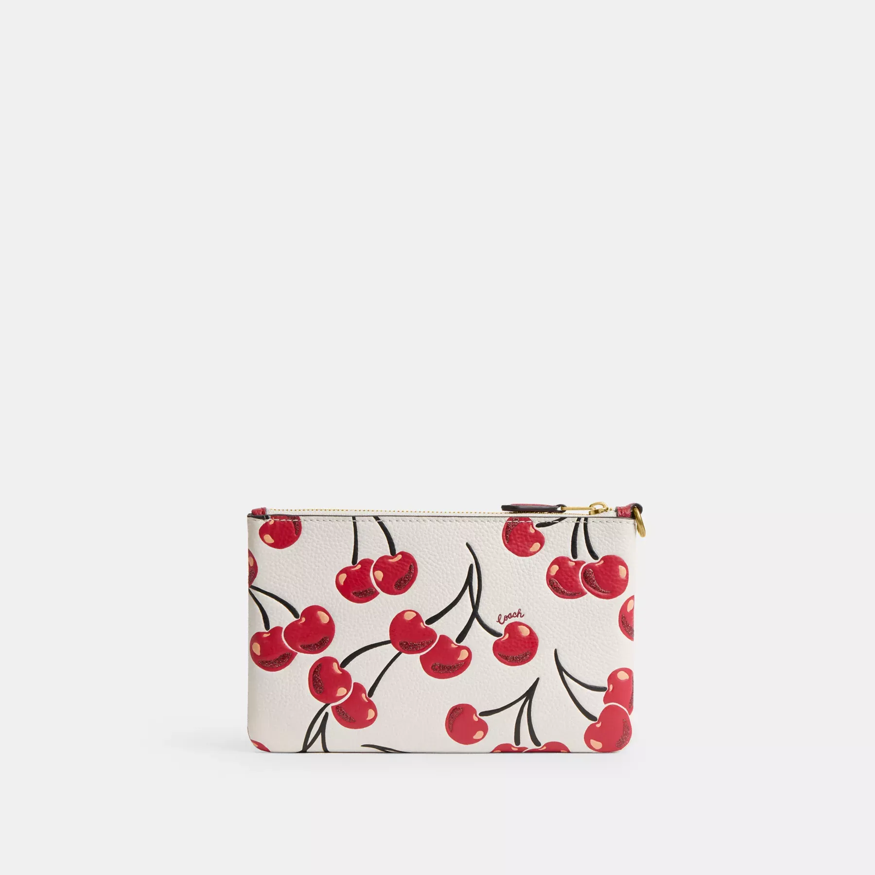 COACH Kleines Armband mit Kirschen-Print Kreide Multi