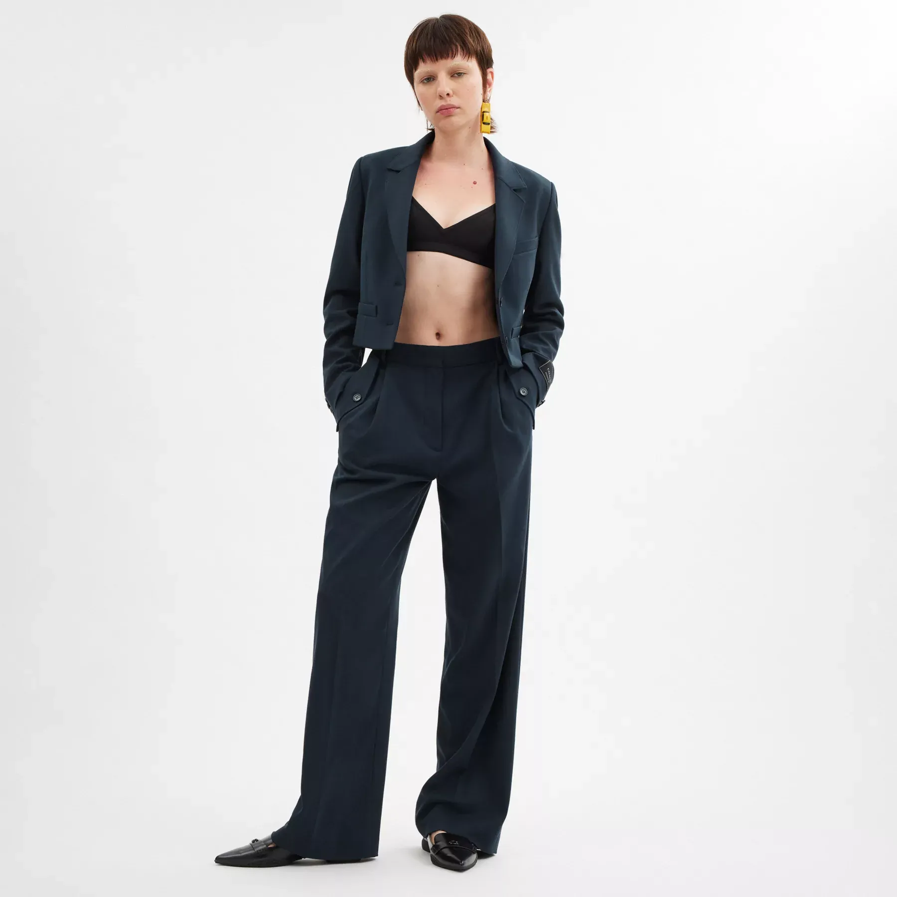 COACH Kurzer Blazer Marine