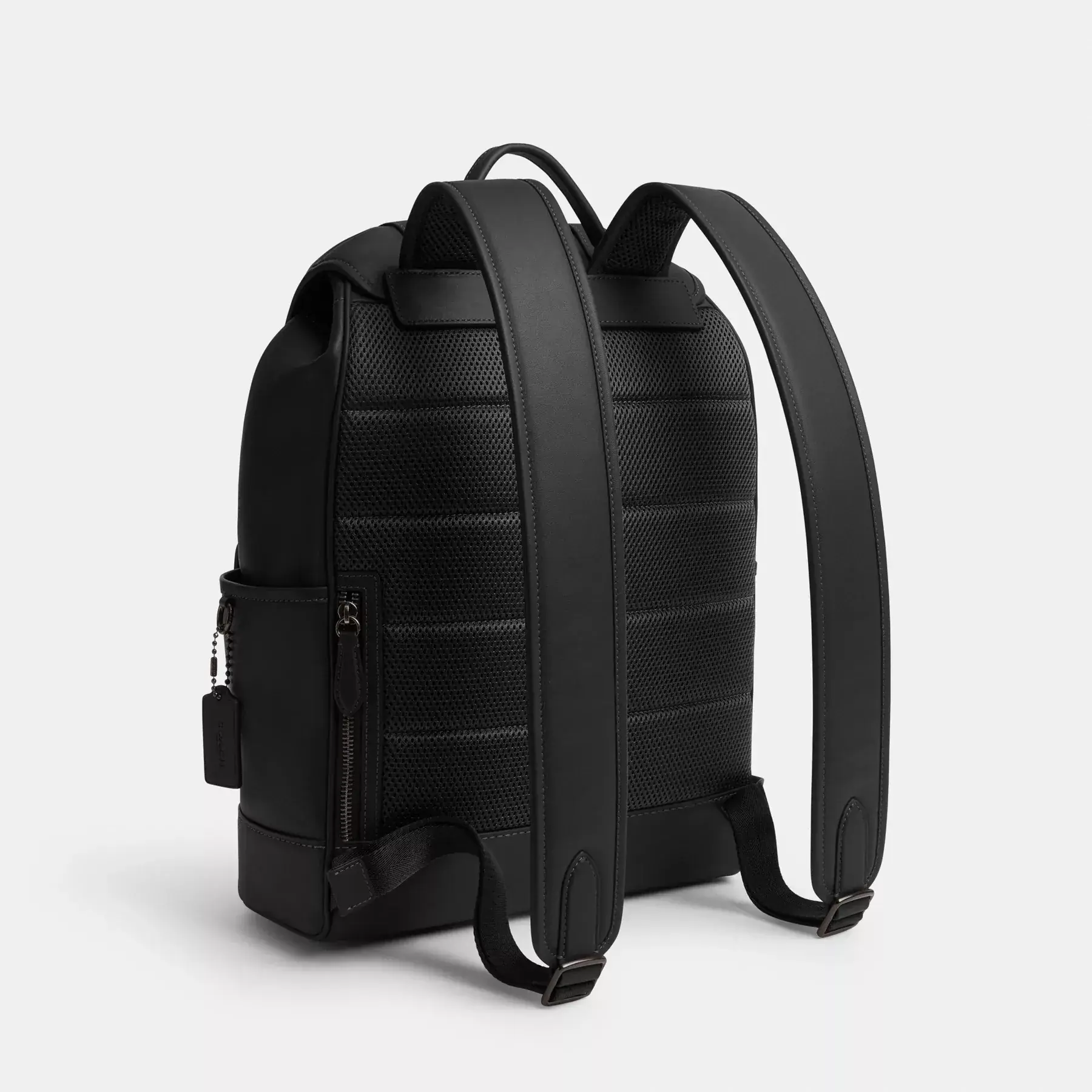 COACH League Flap Rucksack Schwarz