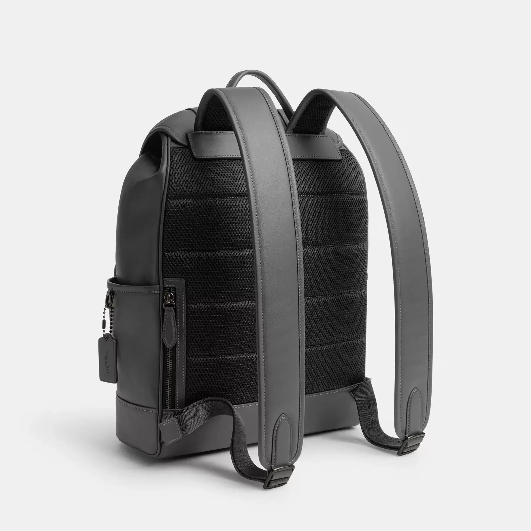 COACH League Flap Rucksack Holzkohle