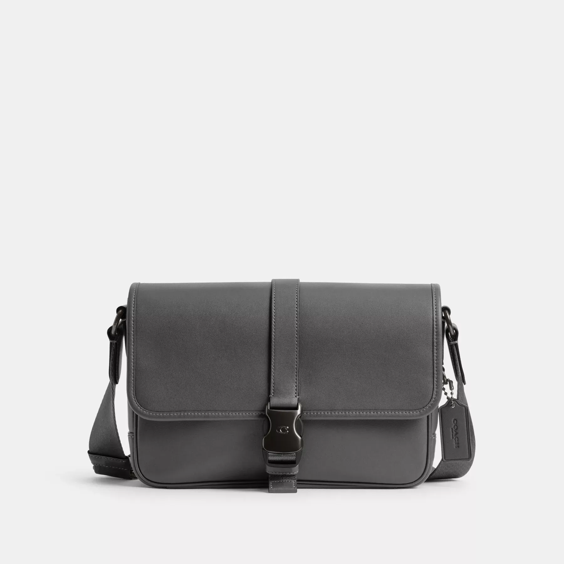 COACH League Messenger Bag Holzkohle