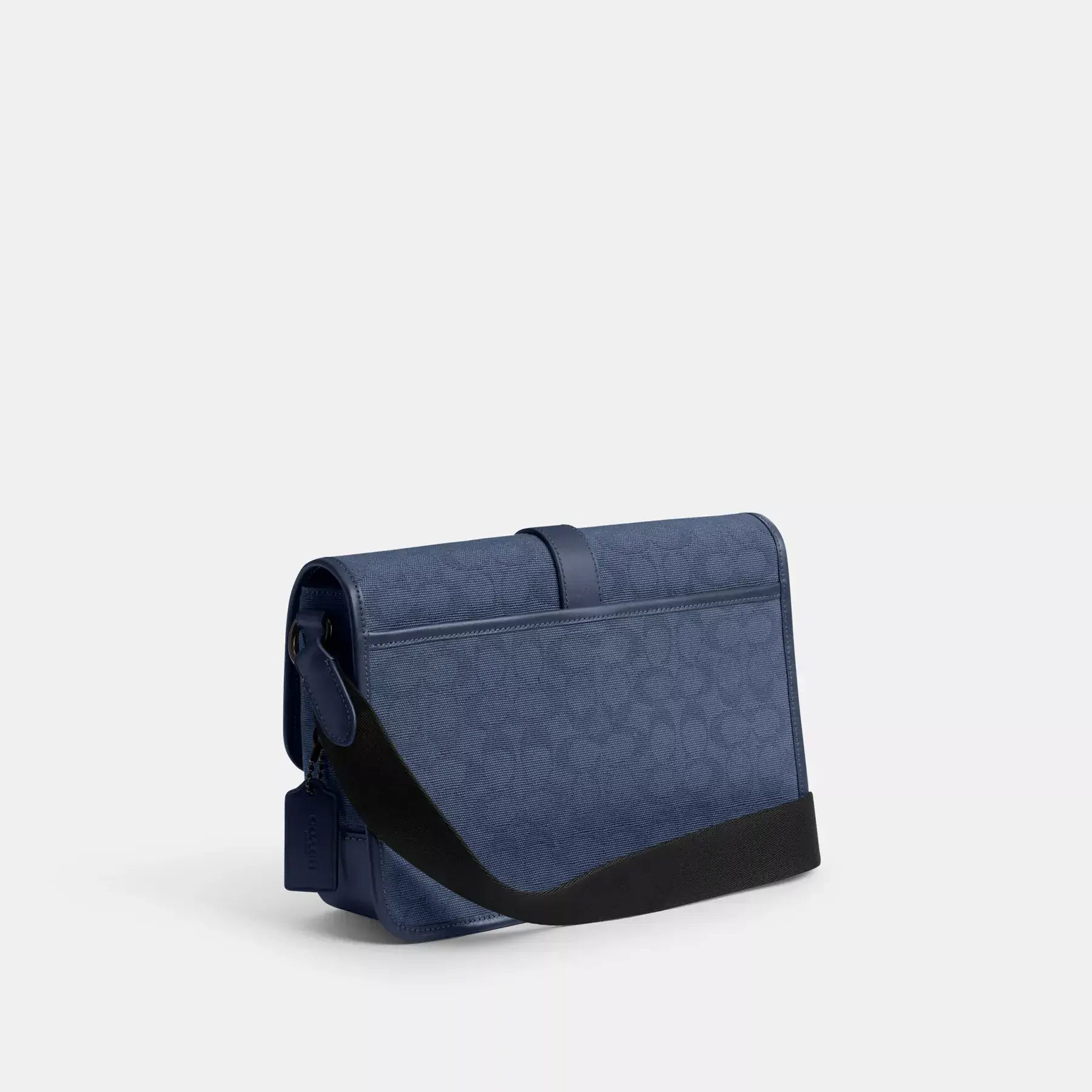 COACH League – Messenger Bag aus charakteristischem Canvas-Jacquard Gewaschener Chambray