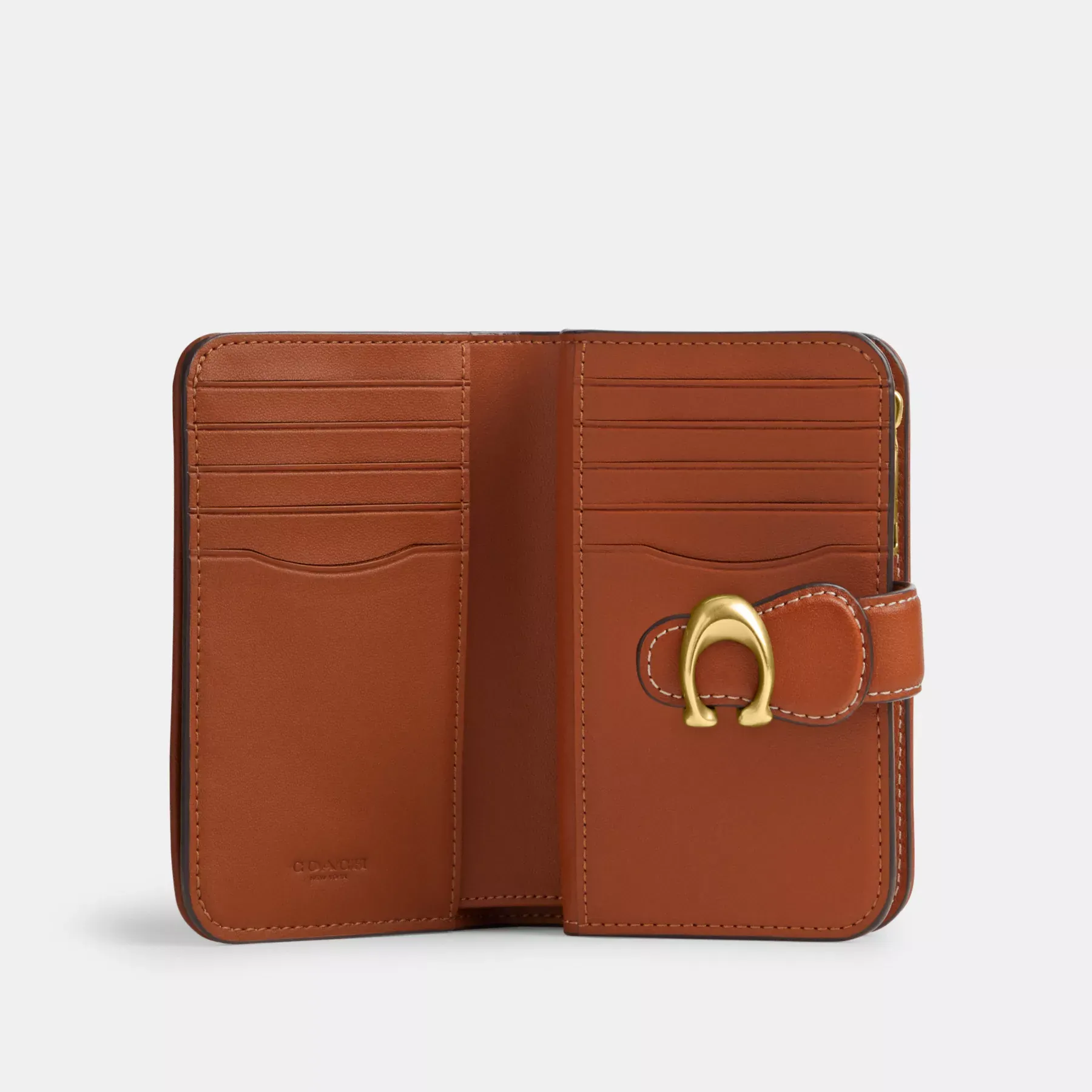 COACH Mittelgroße Geldbörse „Tabby“ aus charakteristischem Mikro-Jacquard Kakaopolierter Amb COACH Mittelgroße Geldbörse „Tabby“ aus charakteristischem Mikro-Jacquard Kakaopolierter Amb