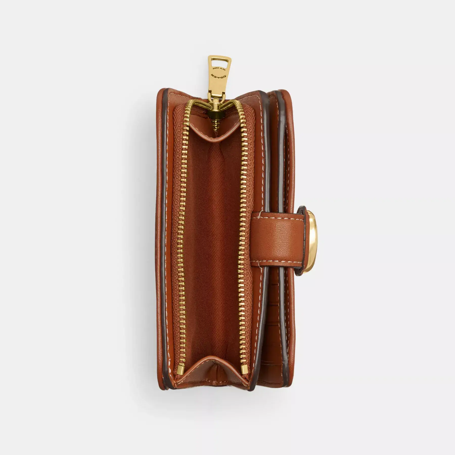 COACH Mittelgroße Geldbörse „Tabby“ aus charakteristischem Mikro-Jacquard Kakaopolierter Amb COACH Mittelgroße Geldbörse „Tabby“ aus charakteristischem Mikro-Jacquard Kakaopolierter Amb