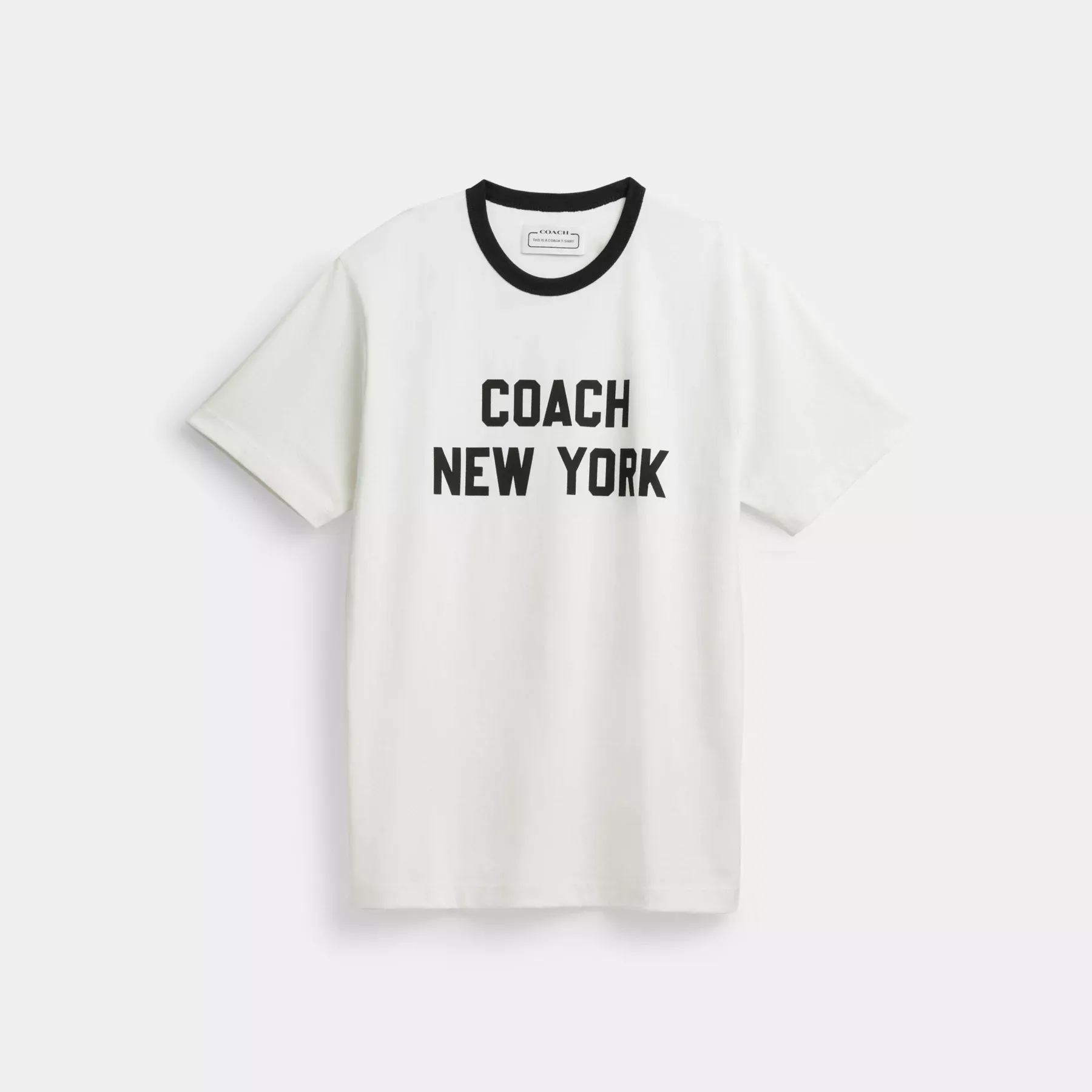 COACH New York T-Shirt Weiß