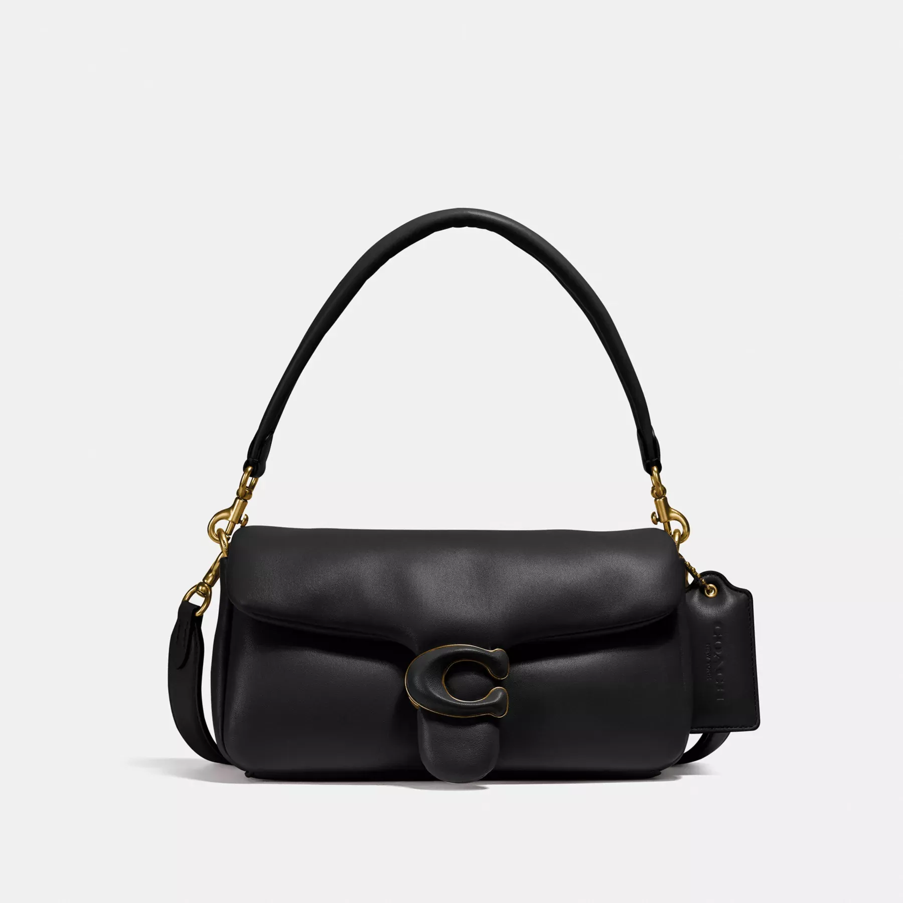 COACH Pillow Tabby Schultertasche 26 Schwarz