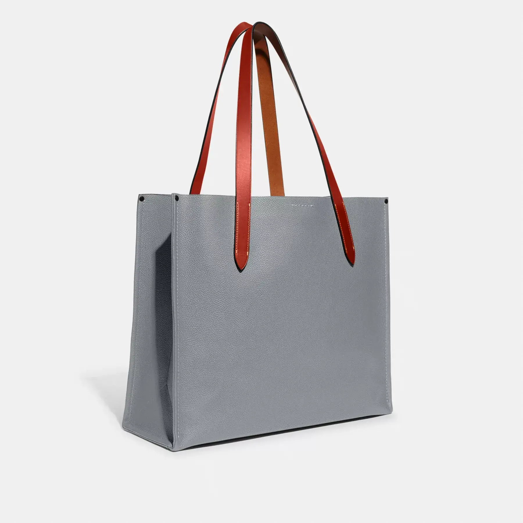 COACH Relay Tote Grau Blau