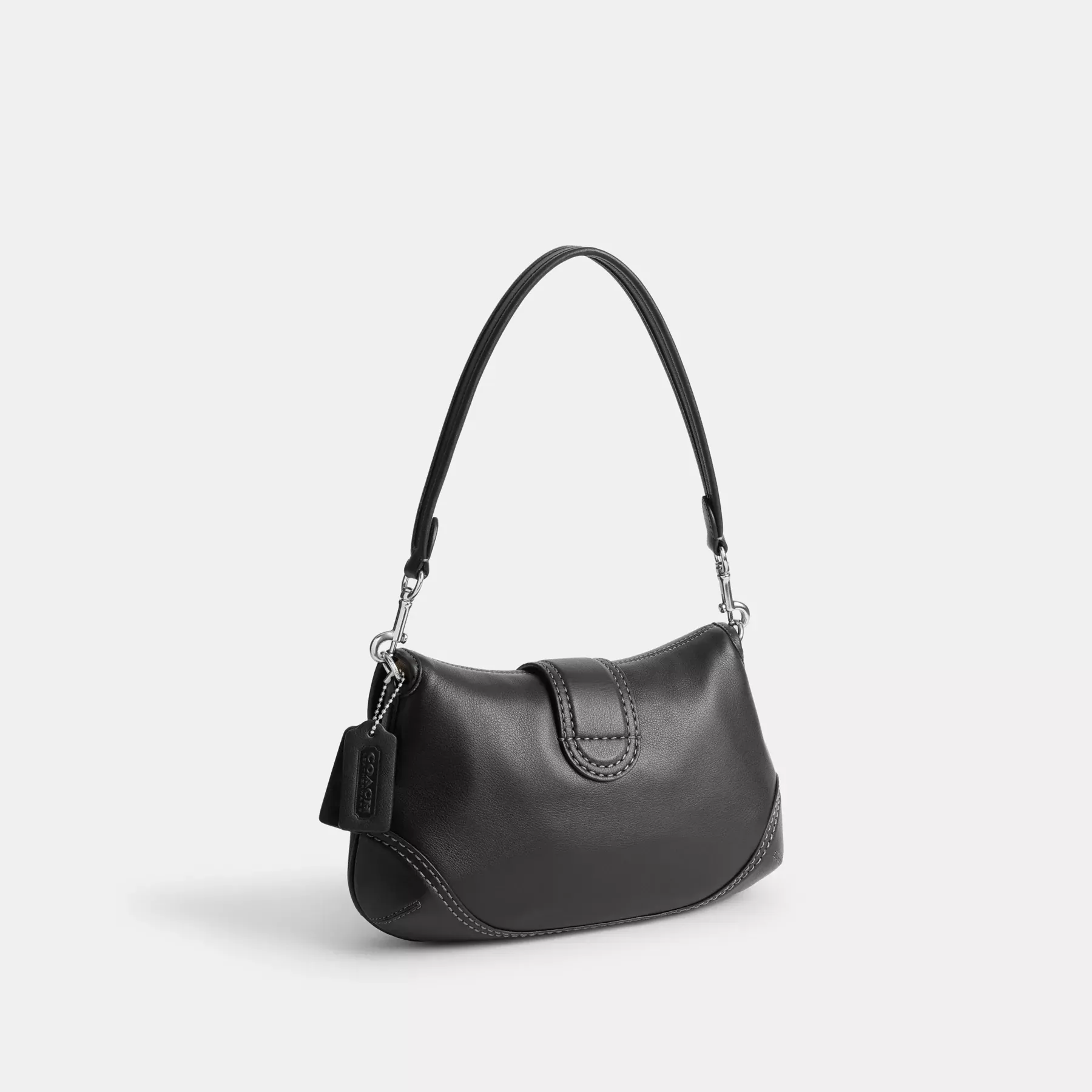 COACH Soho-Tasche aus regenerativem Leder Schwarz