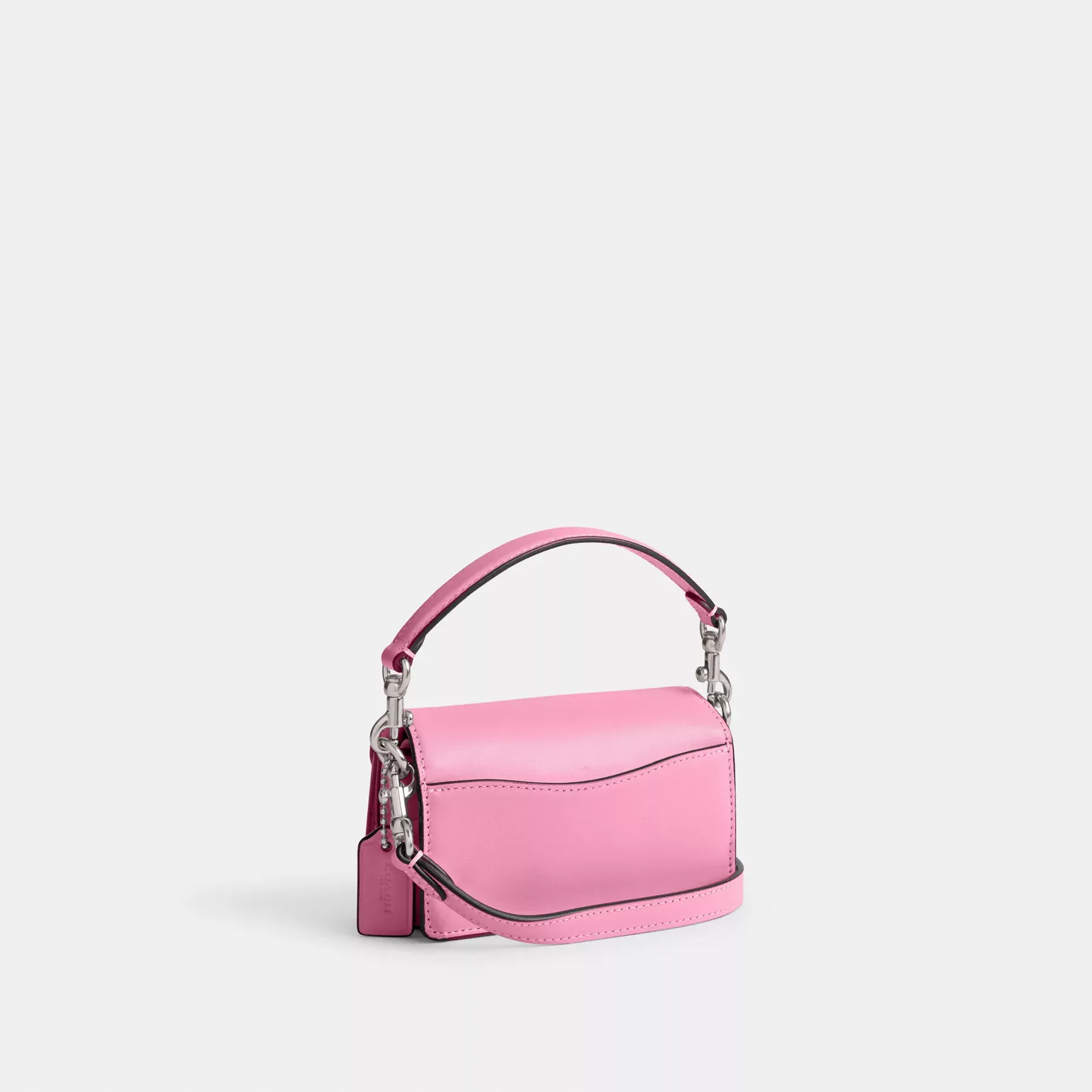 COACH Tabby 12 aus charakteristischem Canvas Leuchtendes Pink