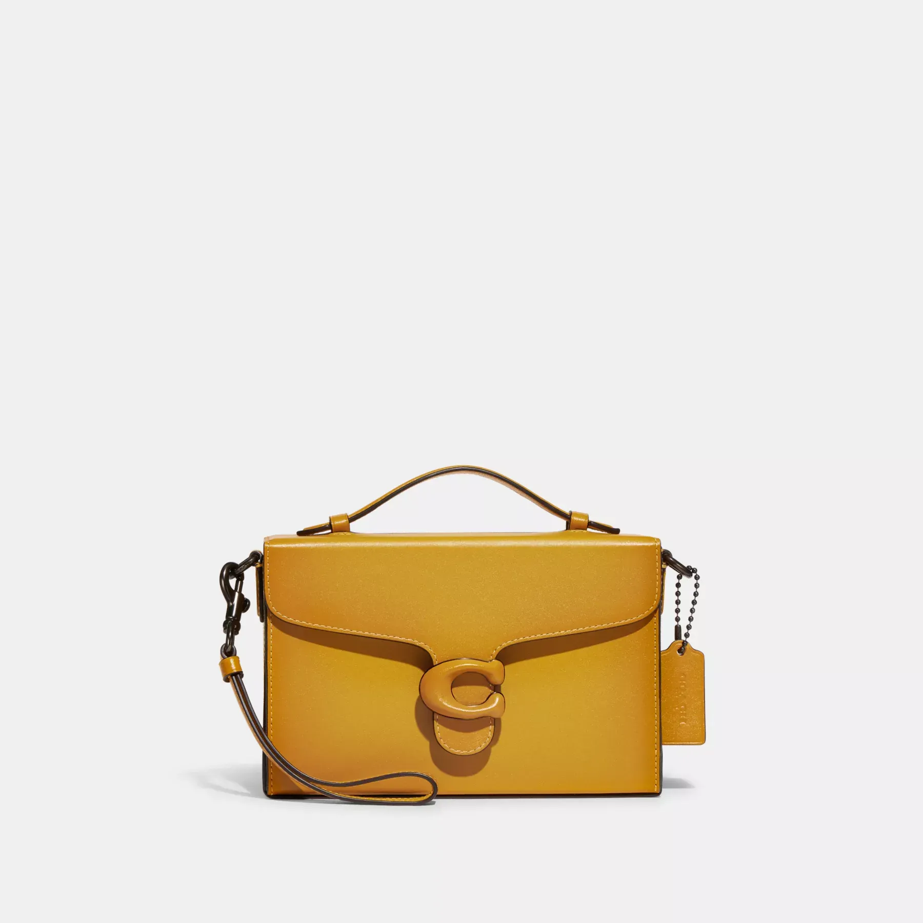 COACH Tabby Box Tasche Gelbgold