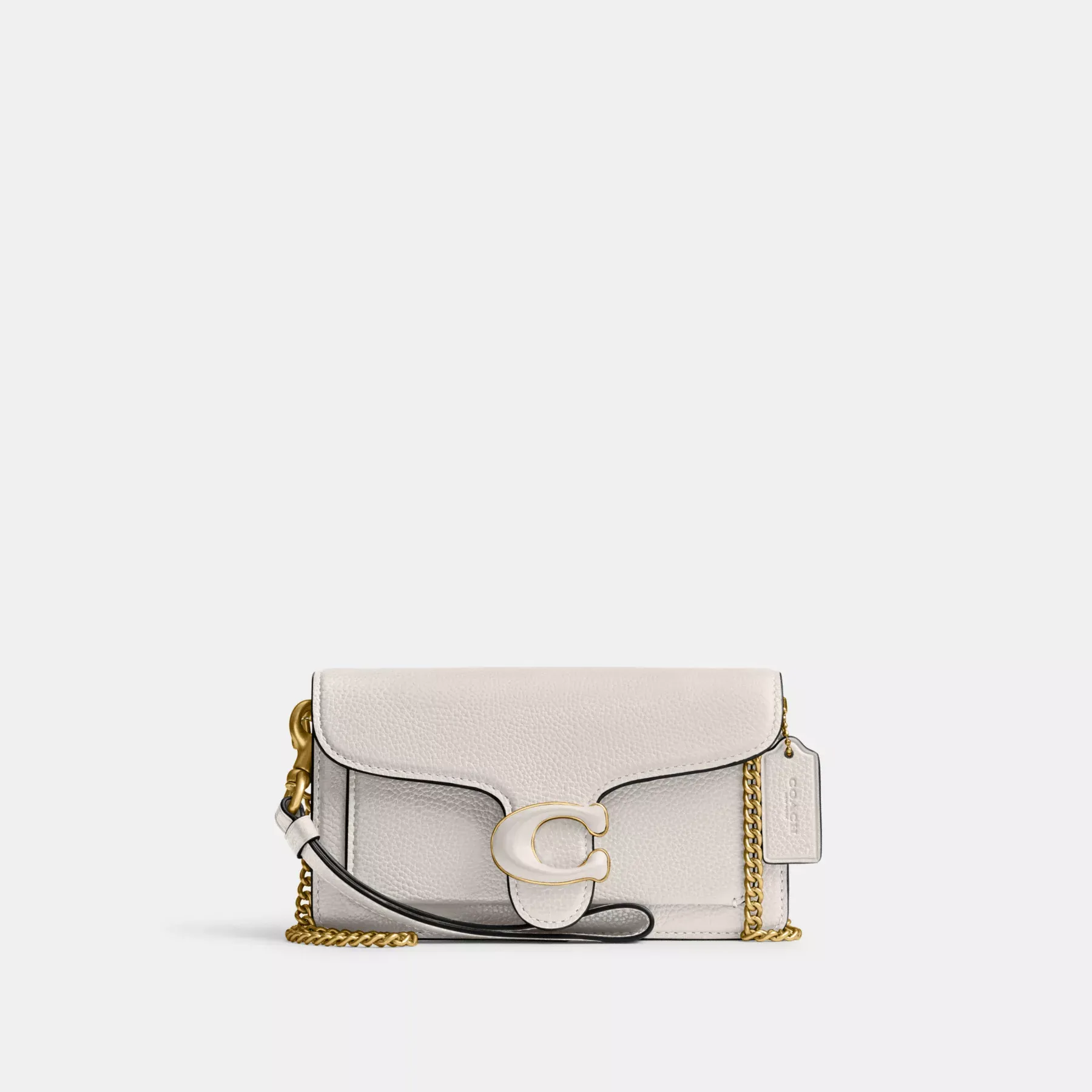 COACH Tabby Crossbody-Handgelenktasche Kreide
