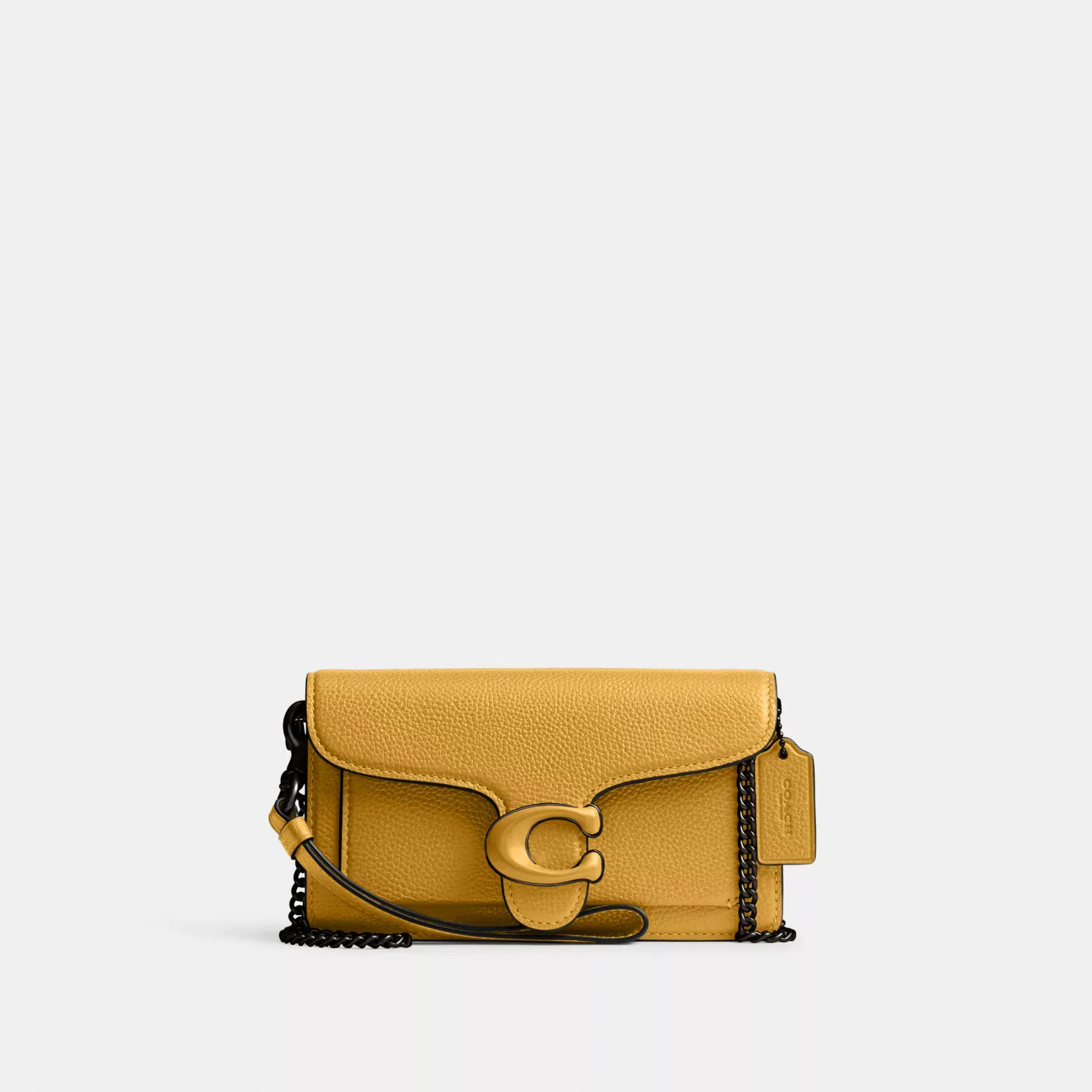 COACH Tabby Crossbody-Handgelenktasche Gelbgold