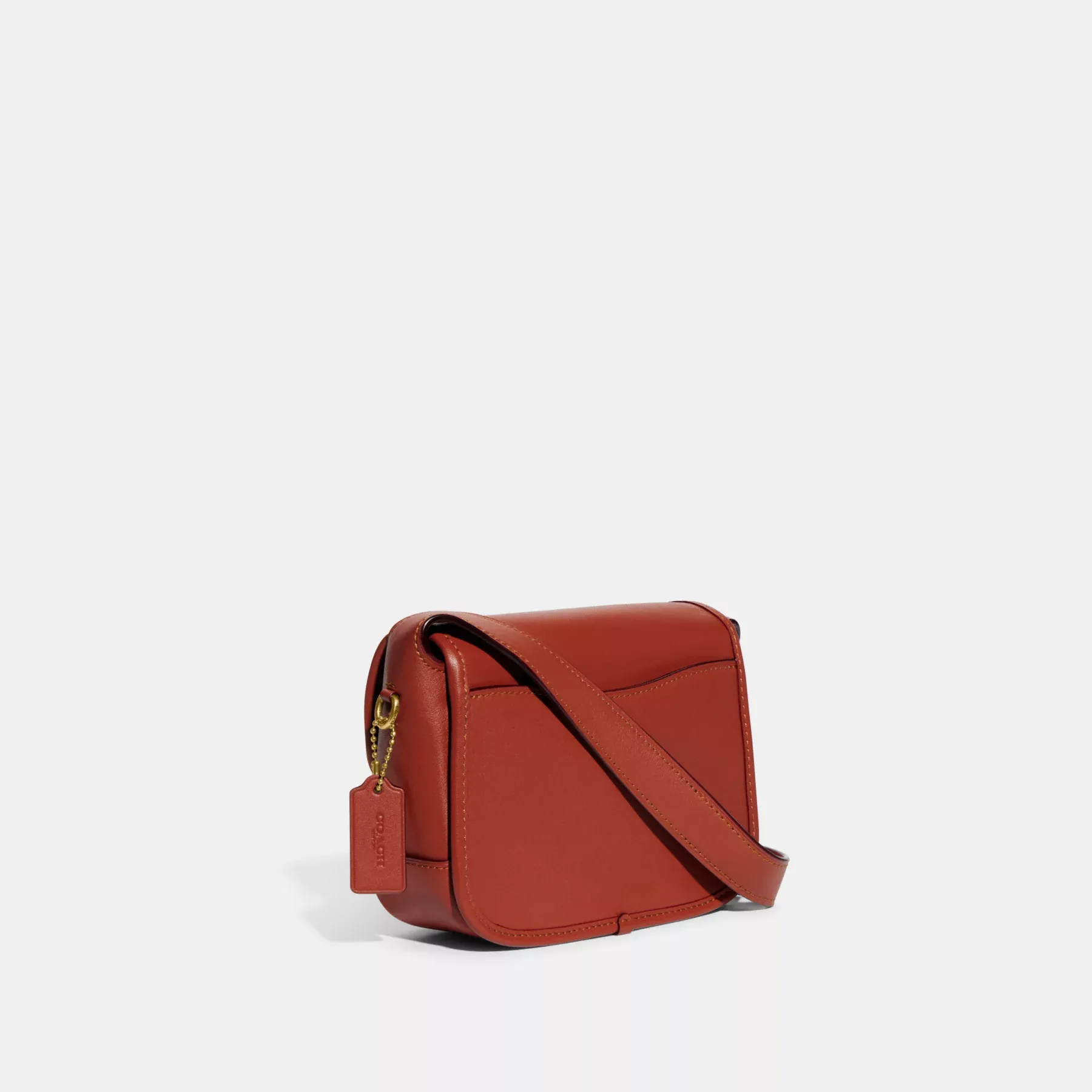 COACH Tabby Messenger 19 aus charakteristischem Canvas Hellbraun Rost