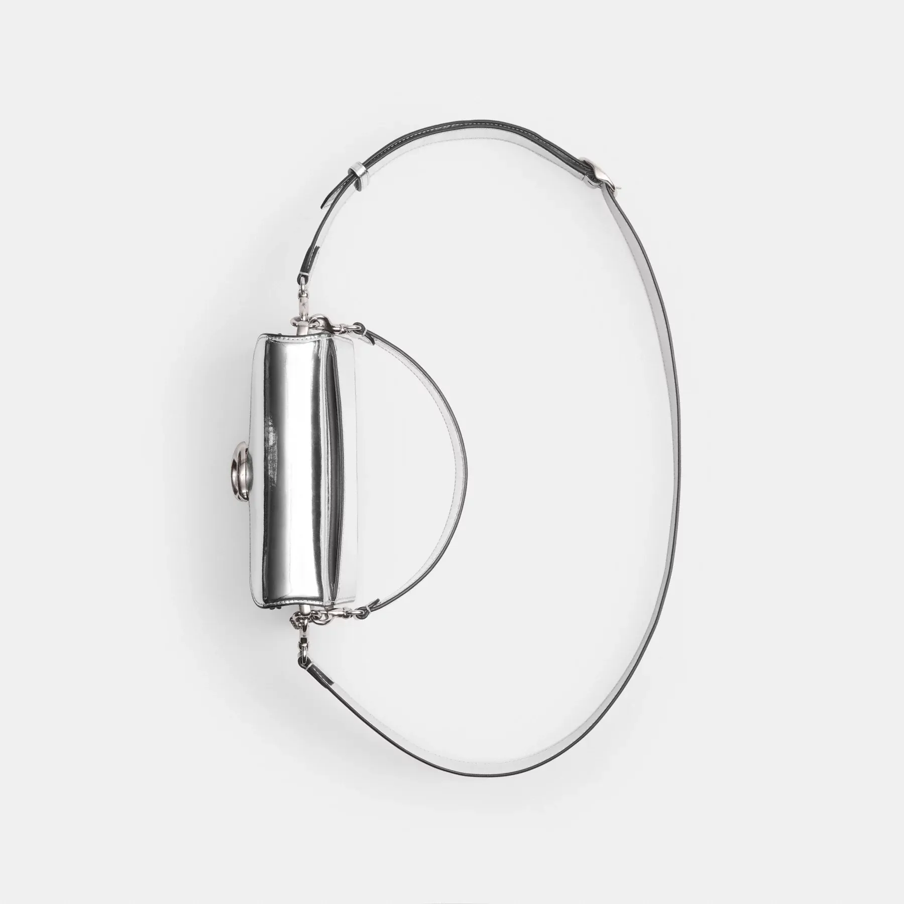COACH Tabby Schultertasche 20 In Silber Metallic Silber