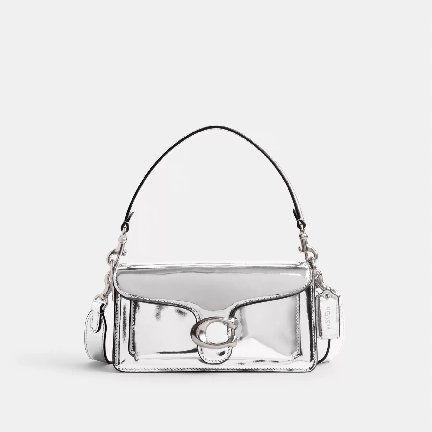 COACH Tabby Schultertasche 20 In Silber Metallic Silber