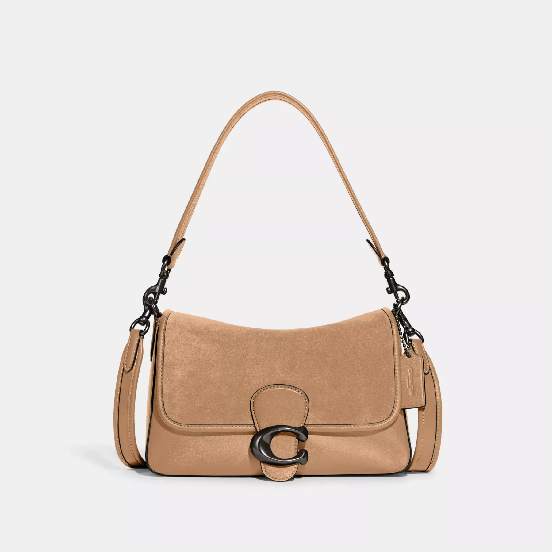 COACH Weiche Tabby-Umhängetasche Toffee